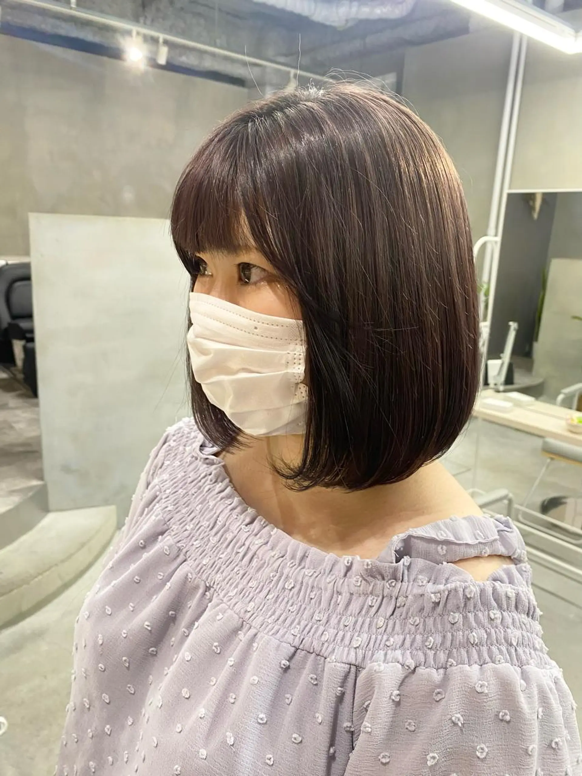 ミディアム カラー カット ヘアカラー トリートメント qulim所属・前橋 姫奈のヘアスタイル