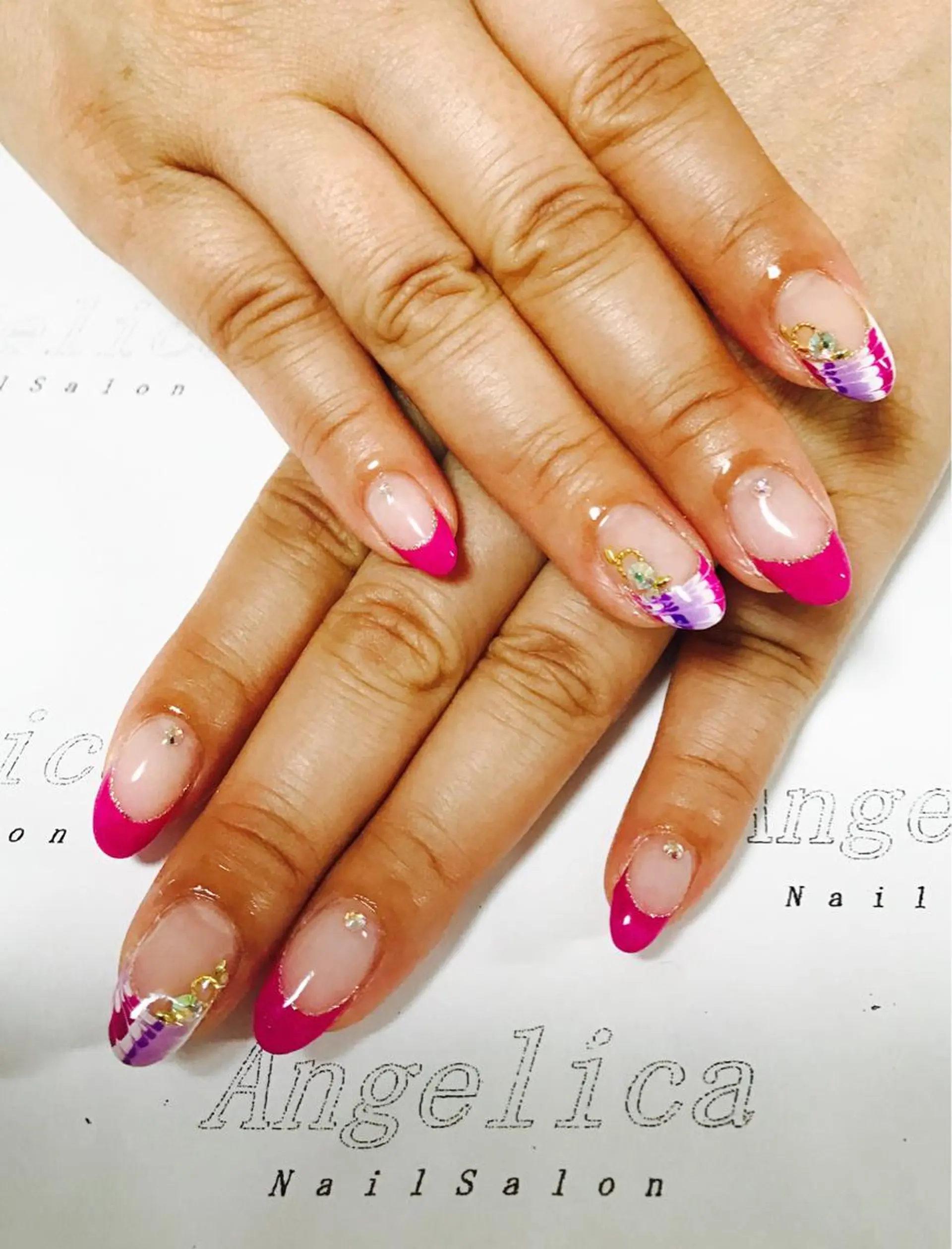 ネイル Angelica ネイリストのネイルデザイン