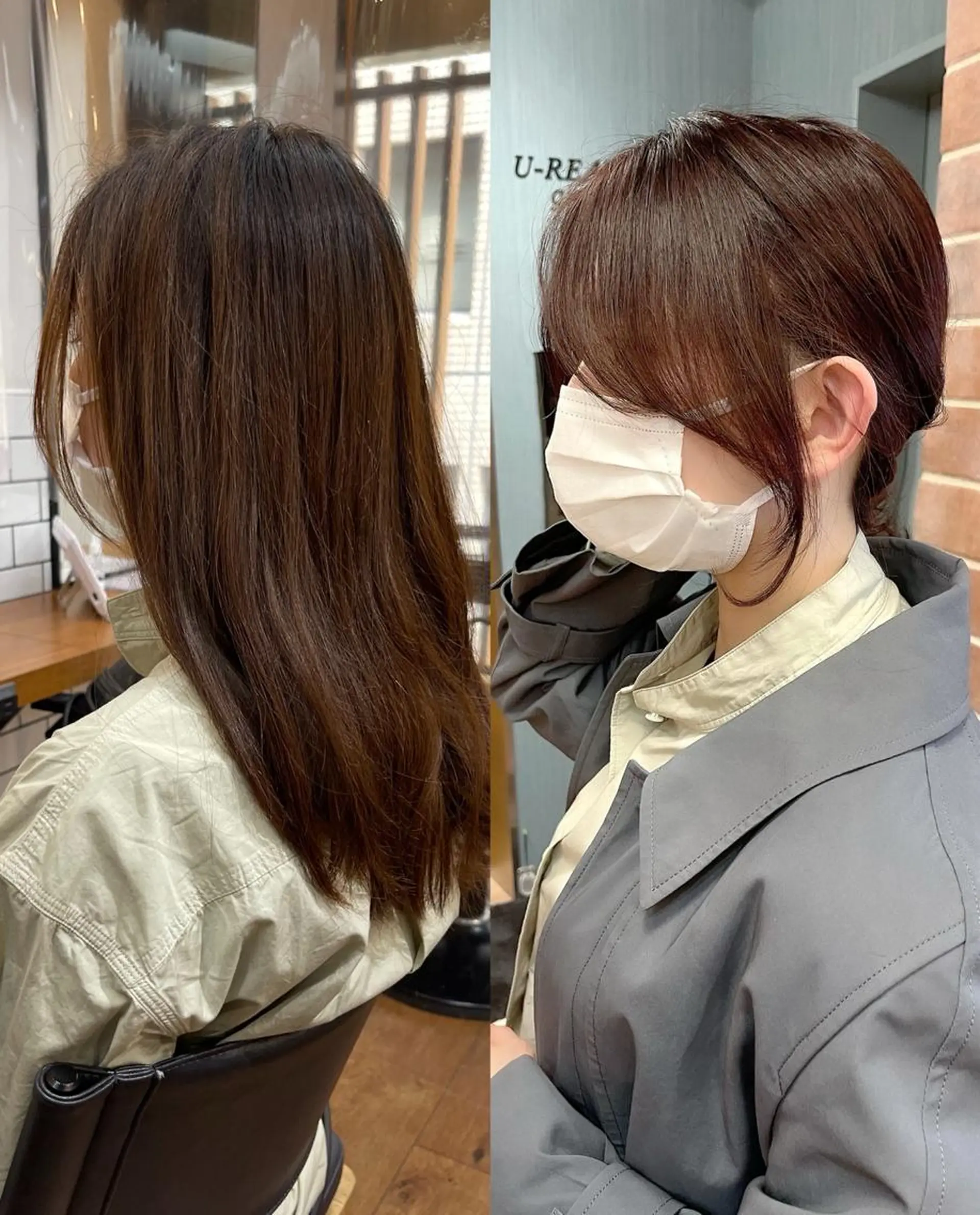 セミロング 開發 智也のヘアスタイル