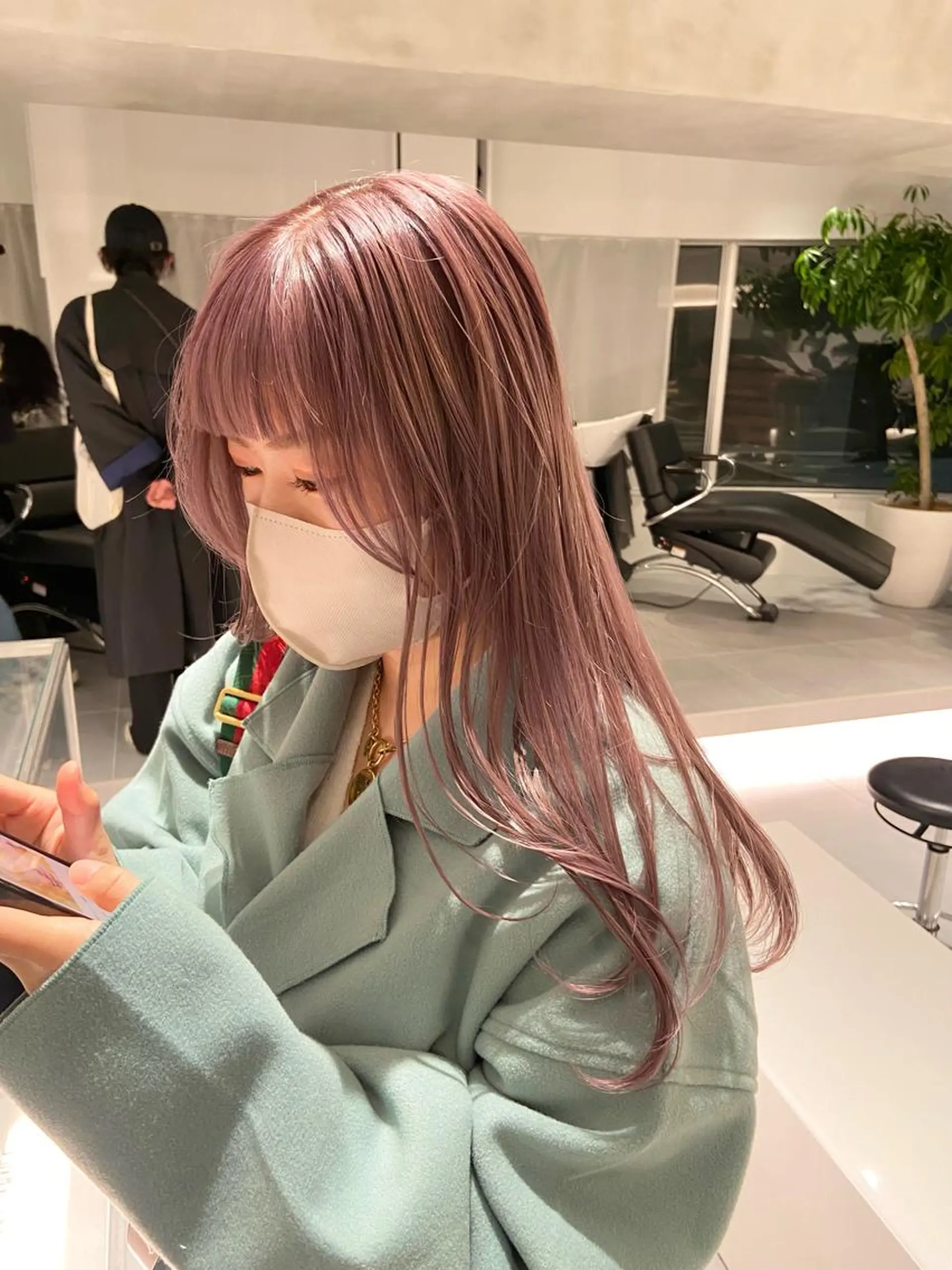 セミロング 🧚つやさらhair 🧚manakaのヘアスタイル