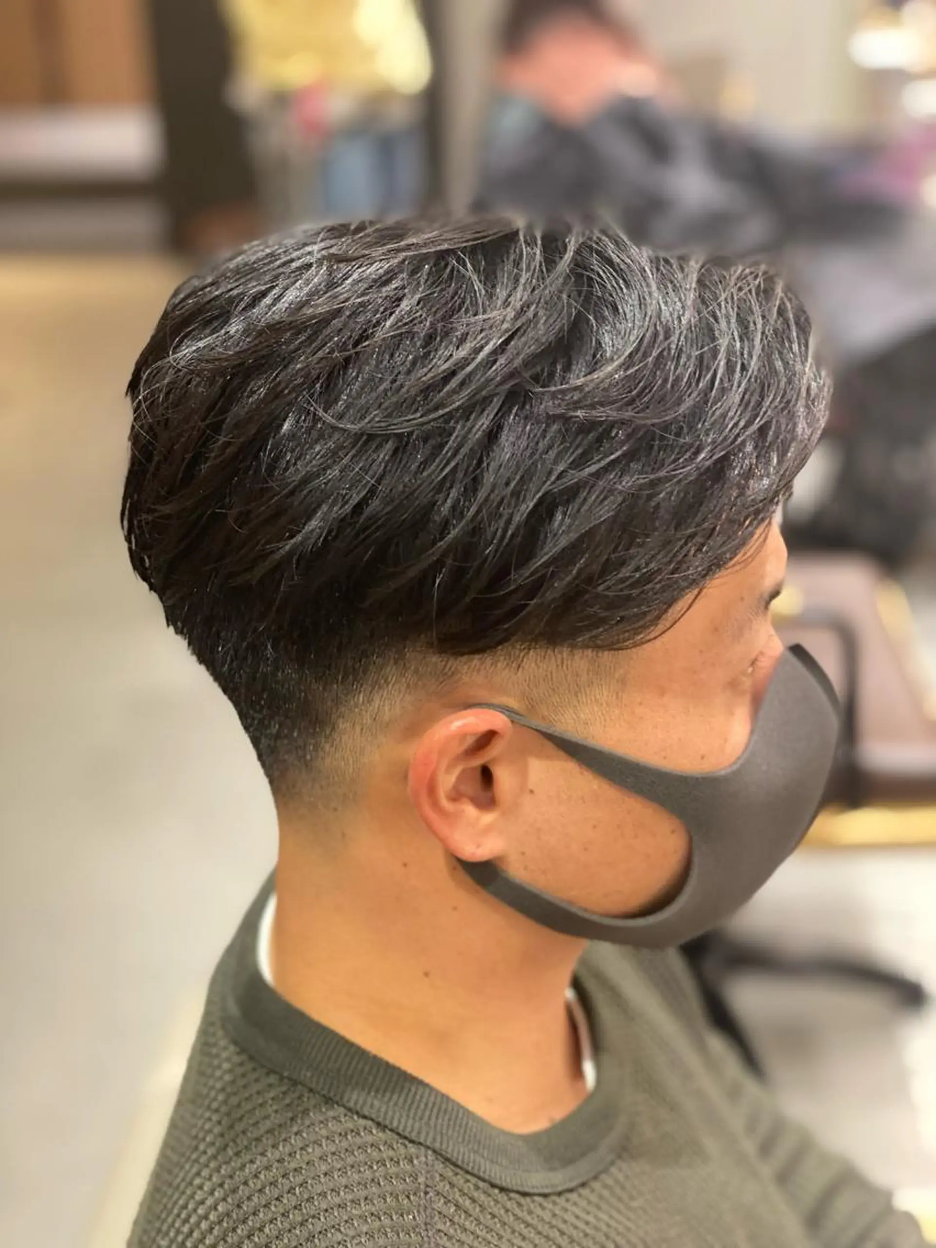 ショート メンズ unopulir 景山　凌のヘアスタイル