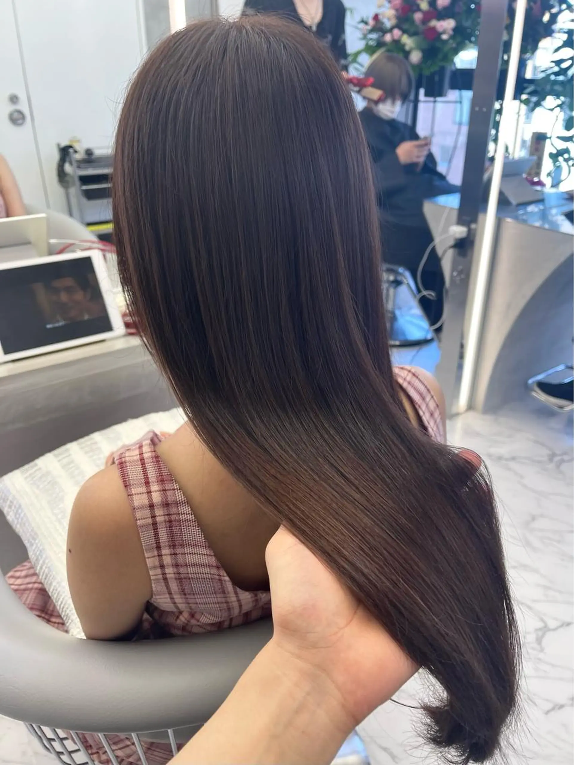 ロング カラー 川田大輝 ナチュラルモードのヘアスタイル