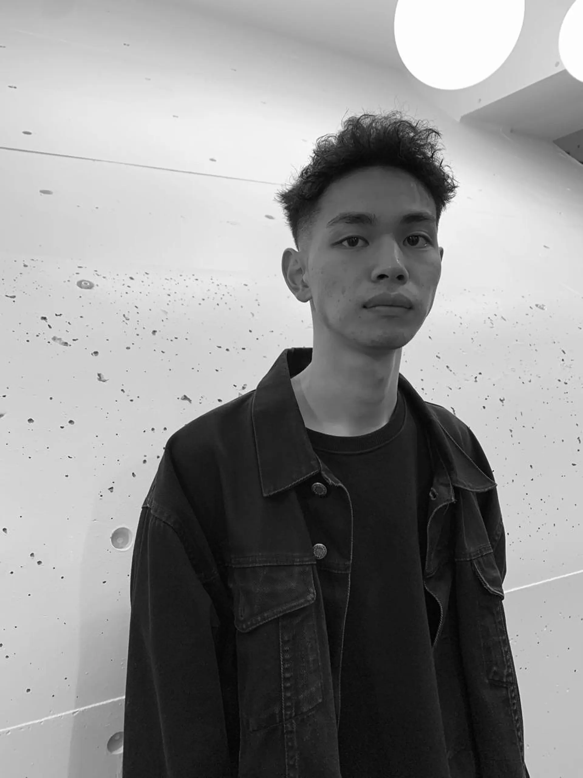 ショート メンズ メンズ専門ブリー チカラー⚡️リュウジのヘアスタイル