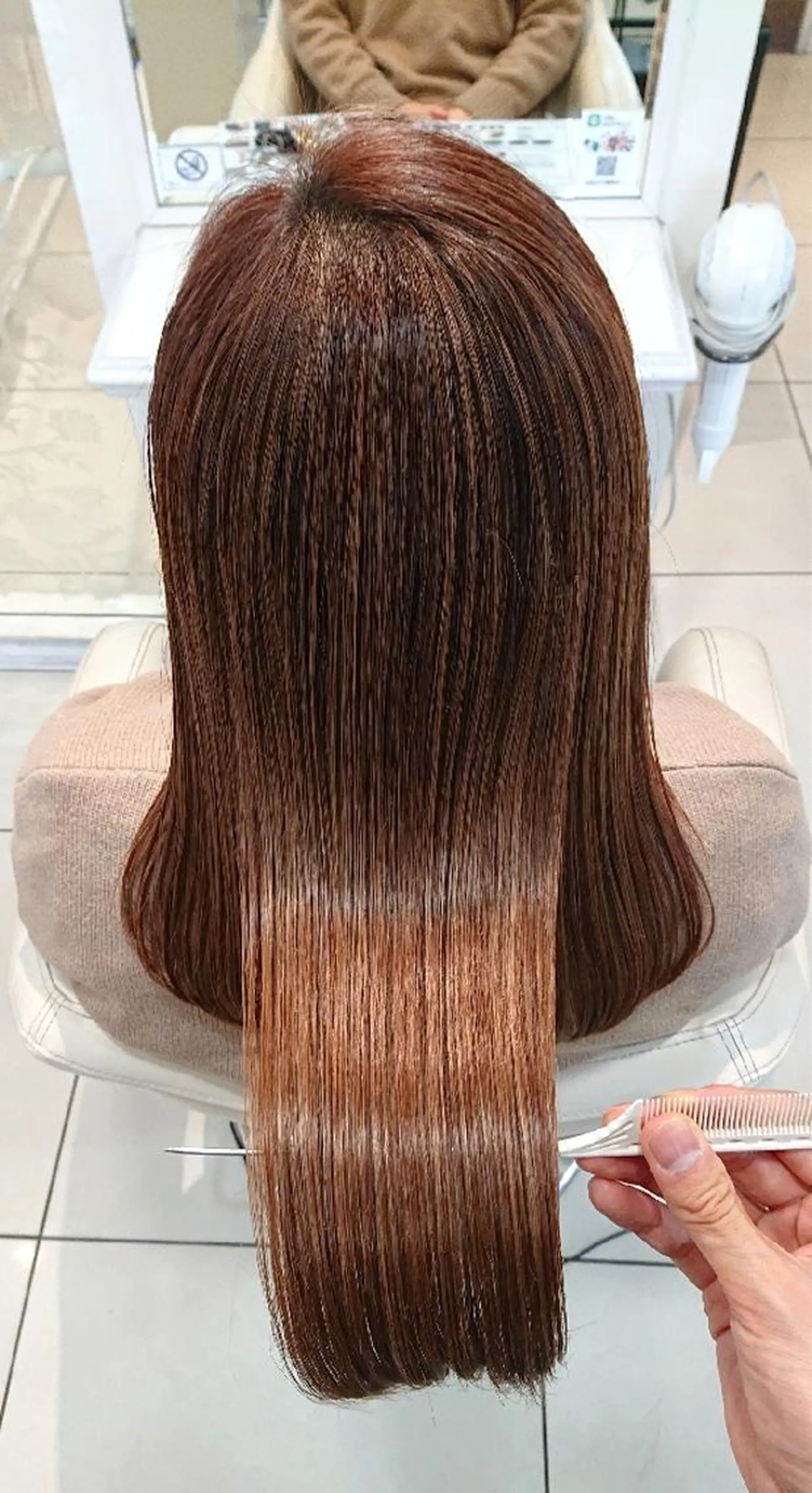 ミディアム トリートメント 高橋 佑のヘアスタイル