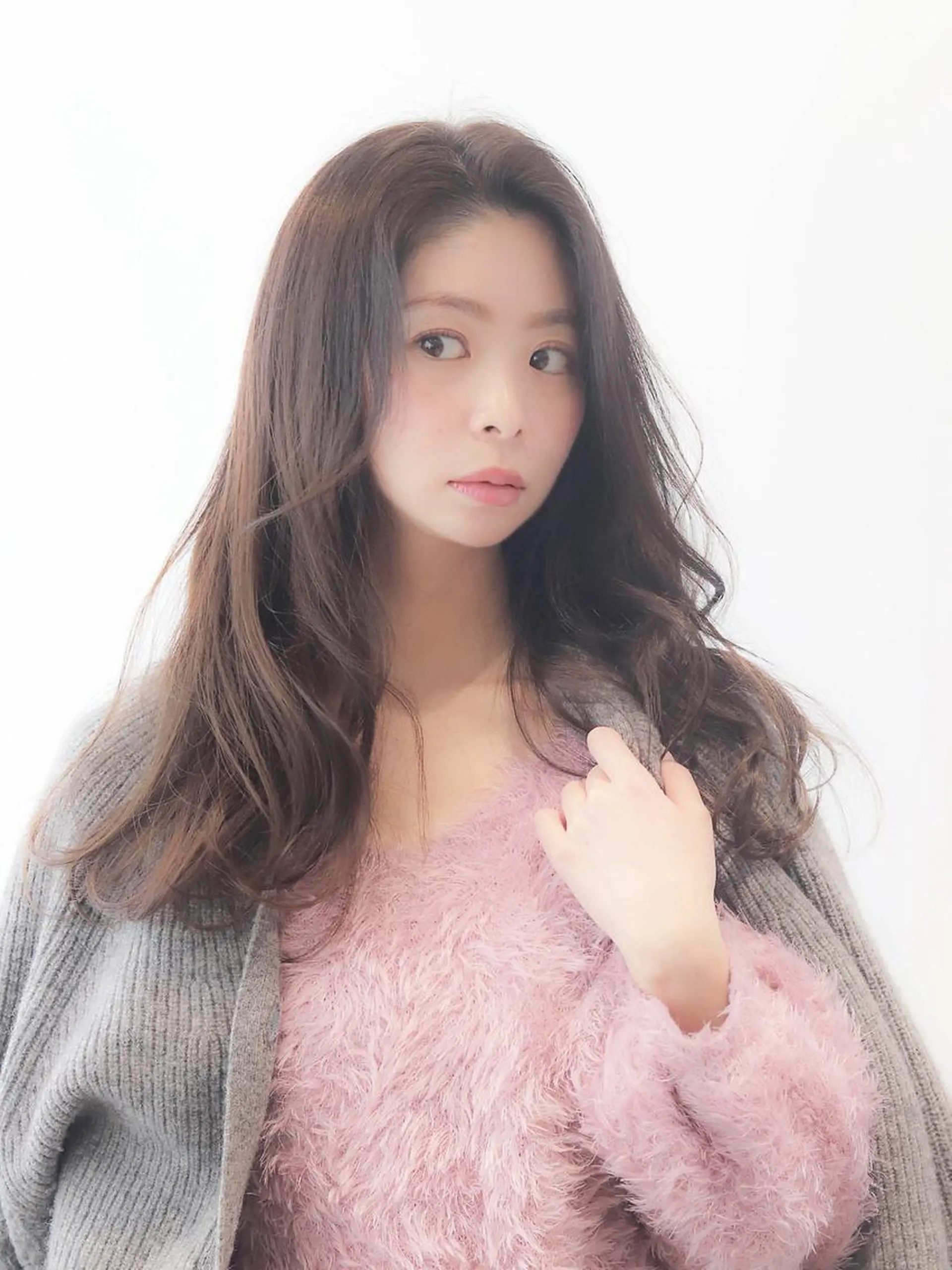 ロング カラー カット ヘアカラー トリートメント 髪質改善🌈縮毛矯正 荻原　達矢のヘアスタイル