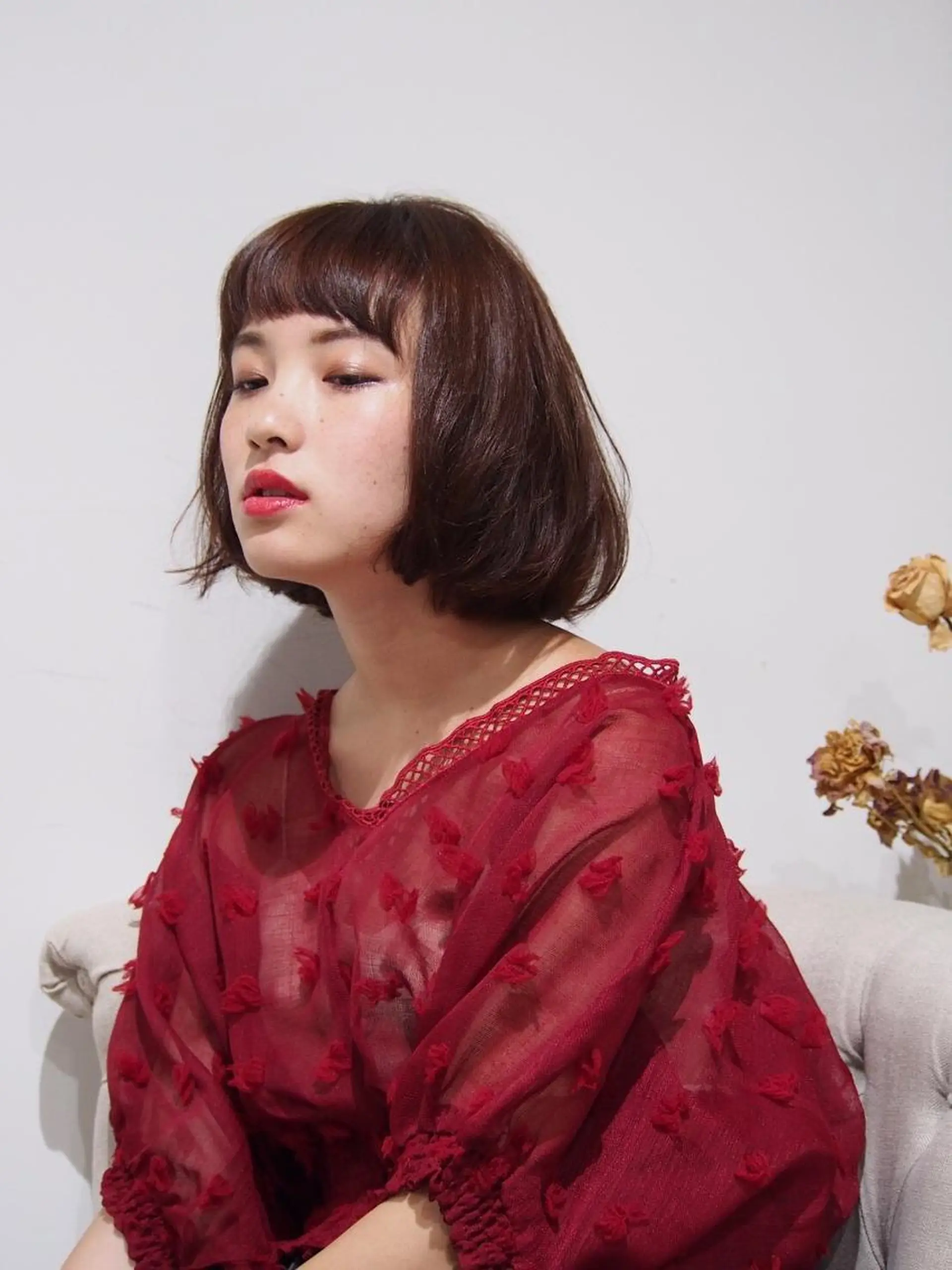 ショート ボブ ショートヘア 髪質改善/縮毛矯正 🎀小林 唯 🎀のヘアスタイル