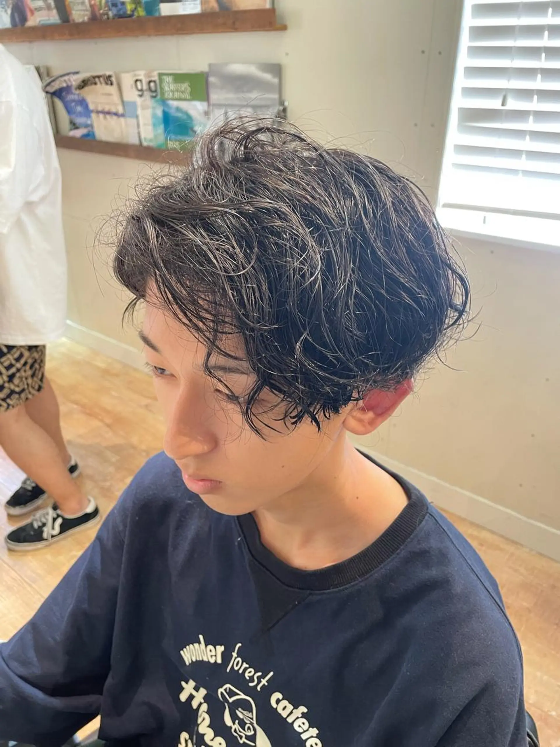 パーマ スパイラルパーマ パーマ HUMAN練馬・豊島園所属・竹内 宏法のヘアスタイル