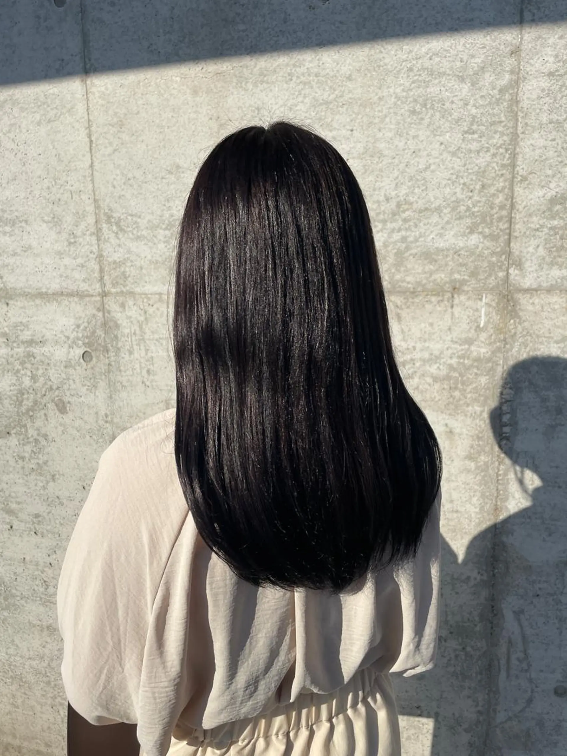 ロング マキノ キョウカのヘアスタイル