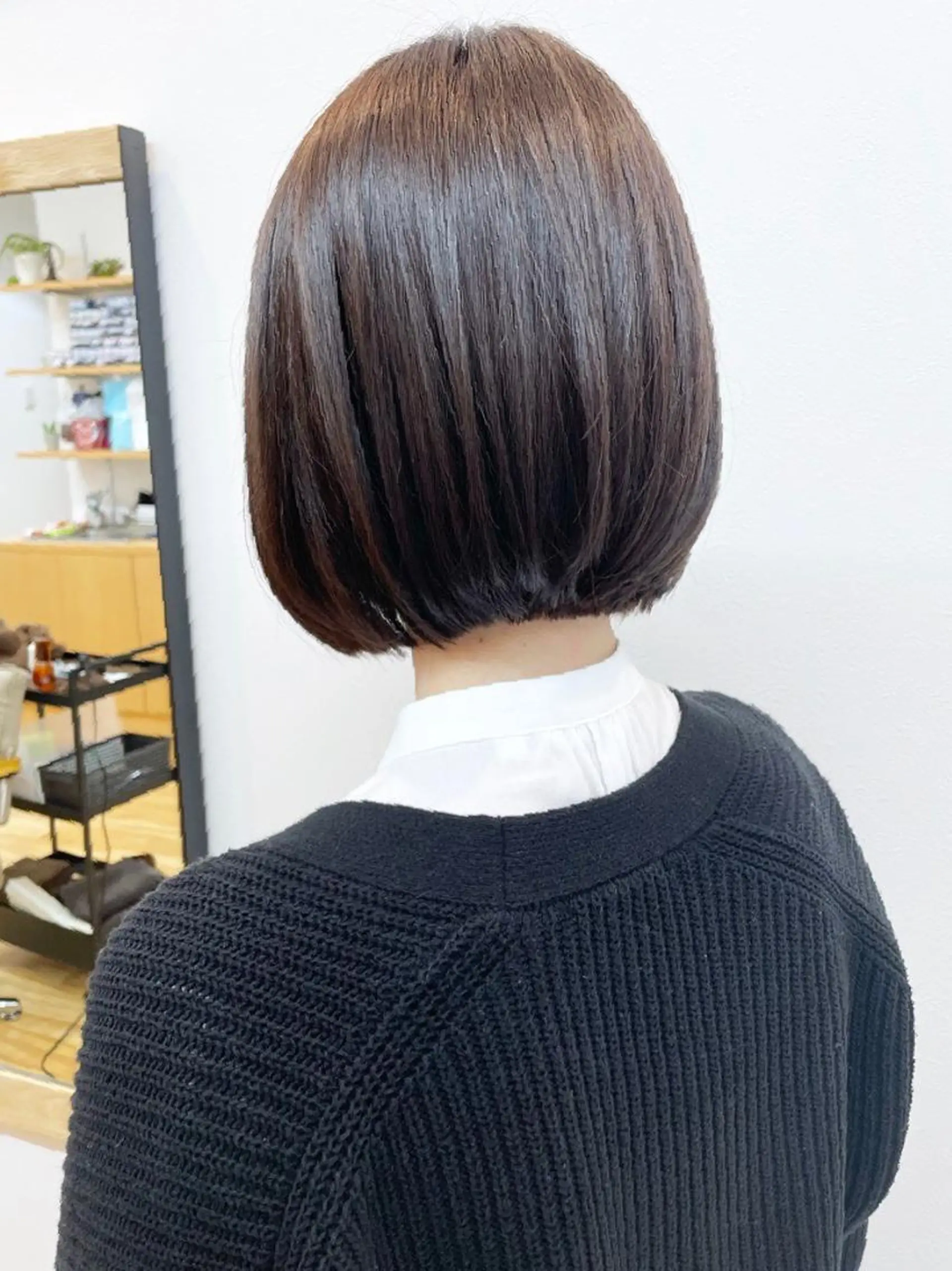 ミディアム ショートボブ ボブ Repos SENDAI所属・⭐️バッサリカット モデル募集⭐️佐野のヘアスタイル