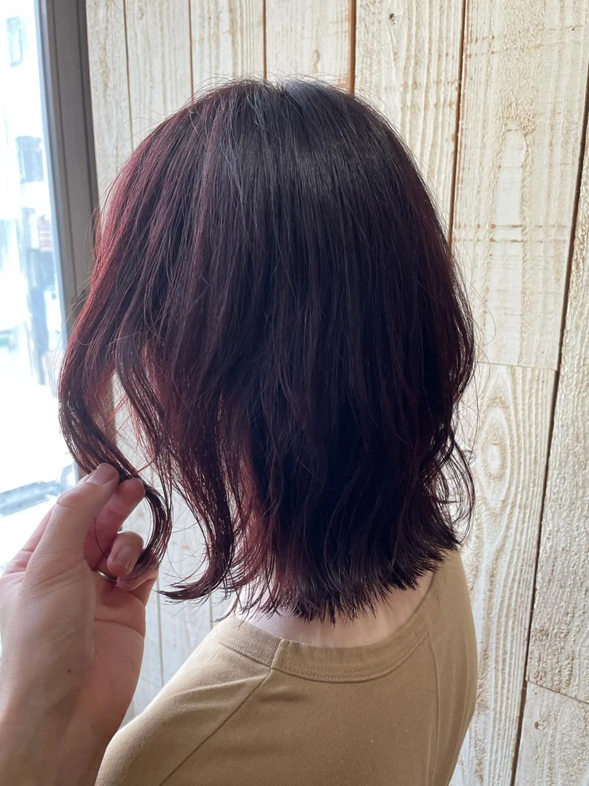 ミディアム 福田 ジュンキのヘアスタイル