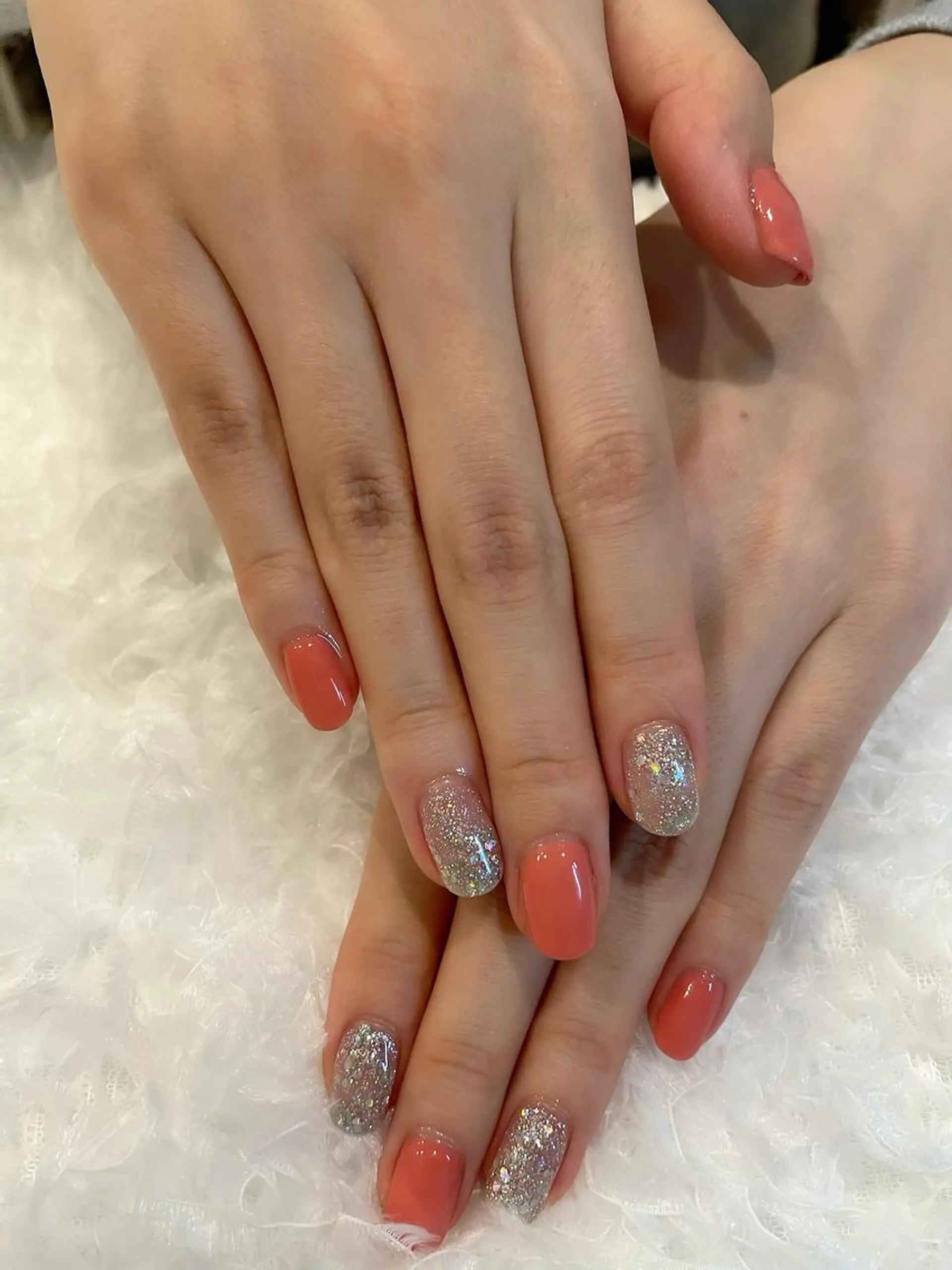 ネイル ワンカラーネイル ささき れいなのネイルデザイン