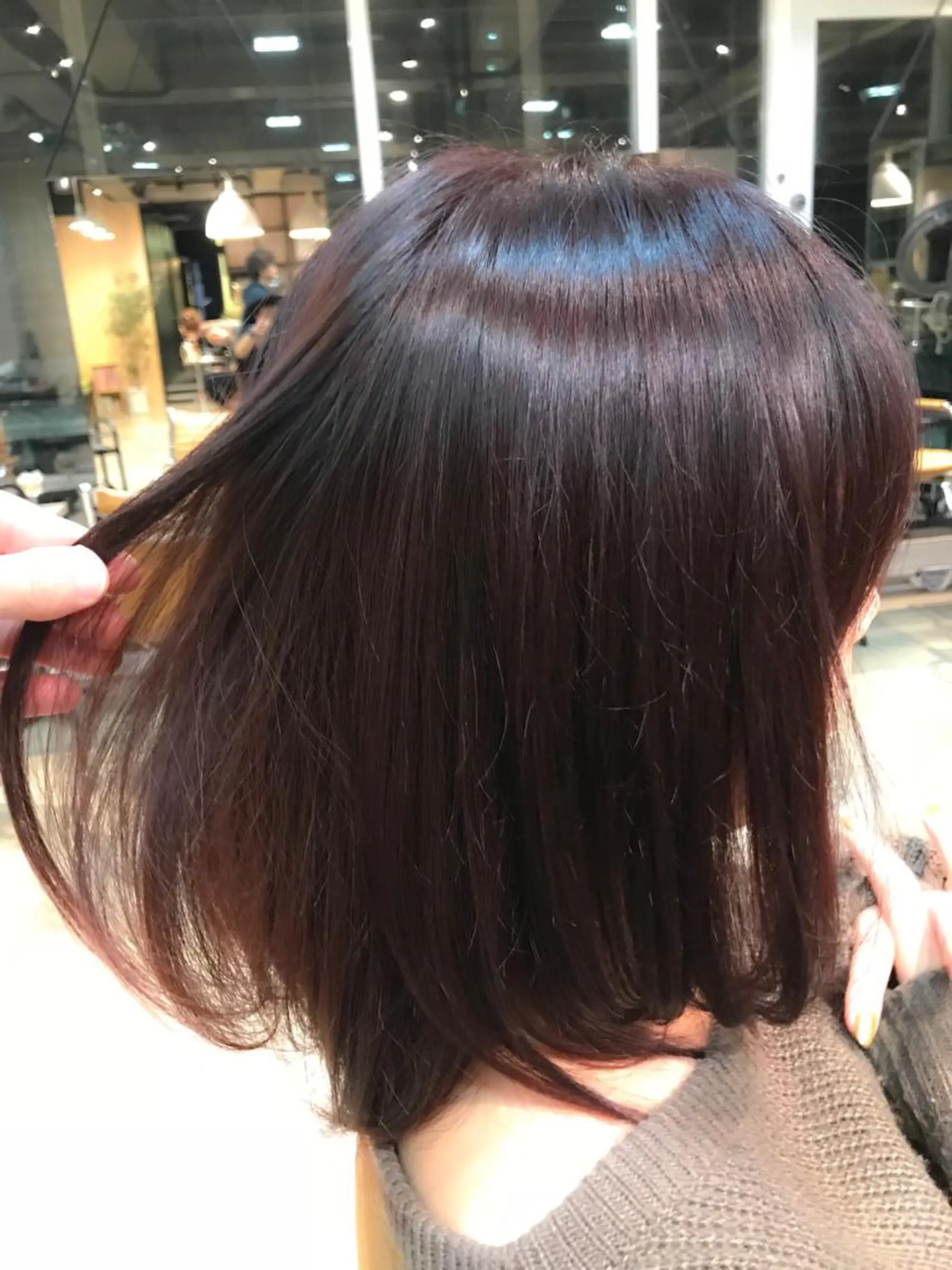 ミディアム カラー ラベンダーカラー 髪質改善🌟 TAKERUのヘアスタイル