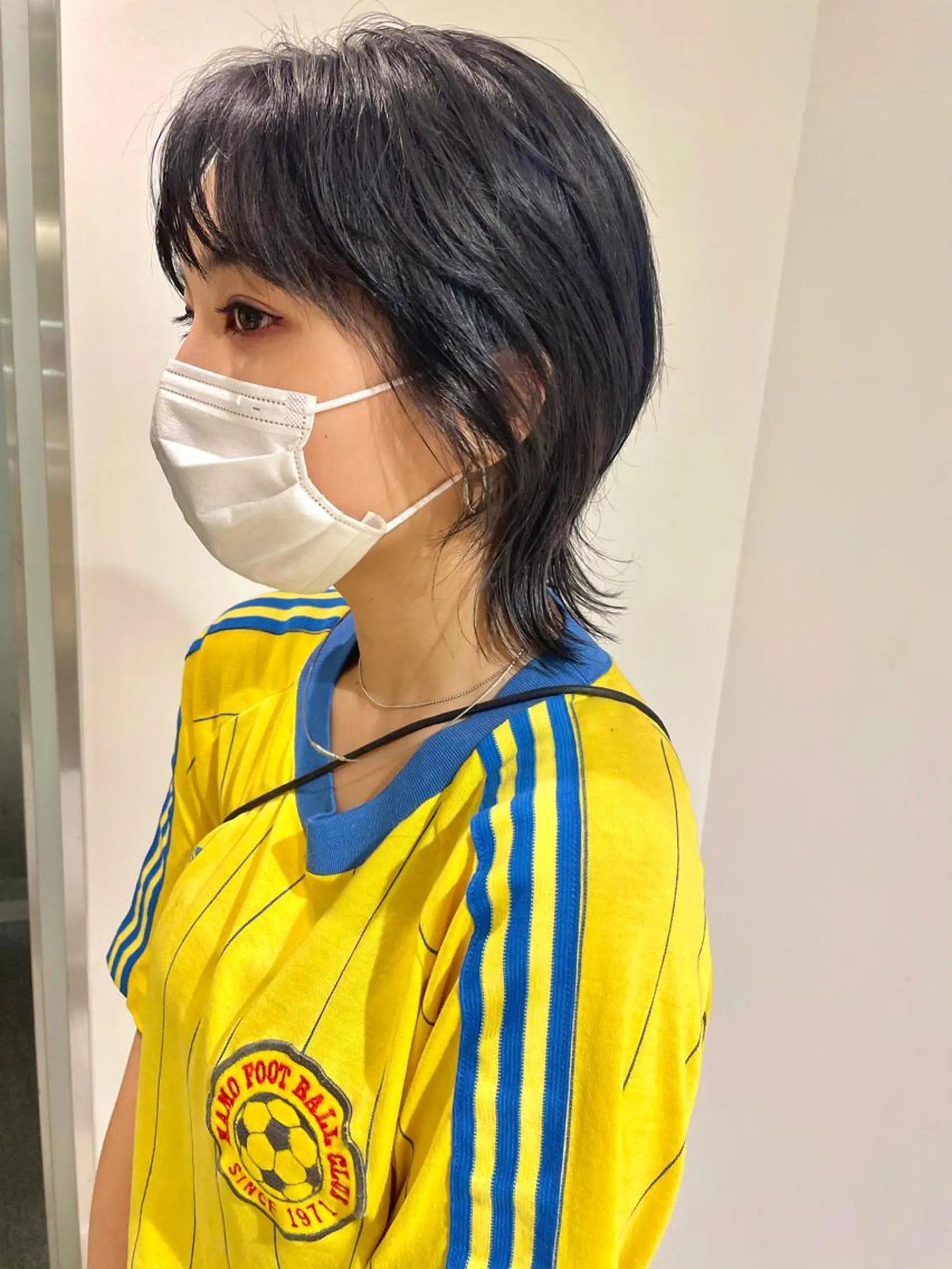 ミディアム カラー ブリーチ ケアブリーチ ウルフカット 髪質改善カラー/ボブ 🌻Mutsumiのヘアスタイル