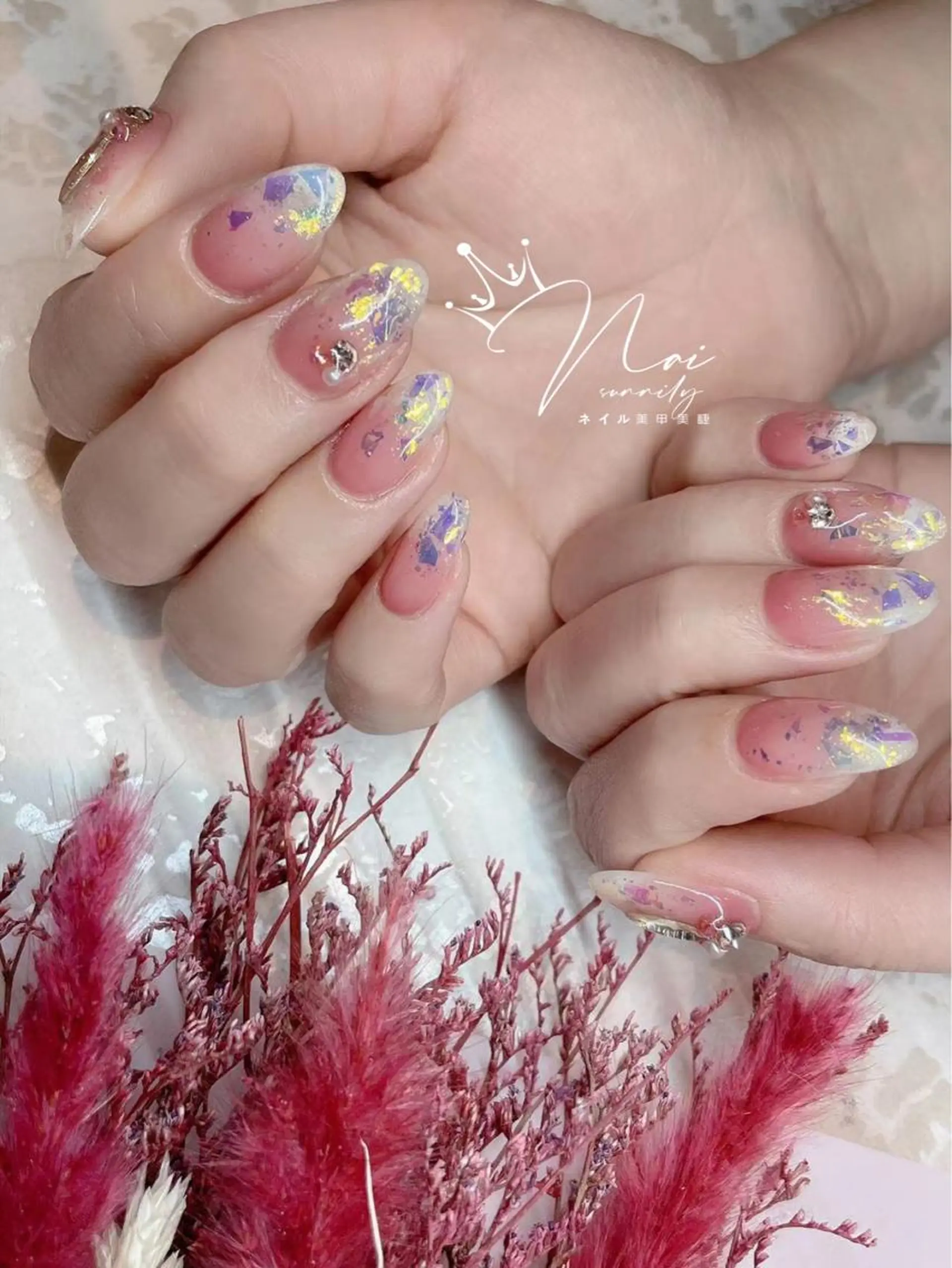 ネイル 長さだし専門店 M2　rikaのネイルデザイン