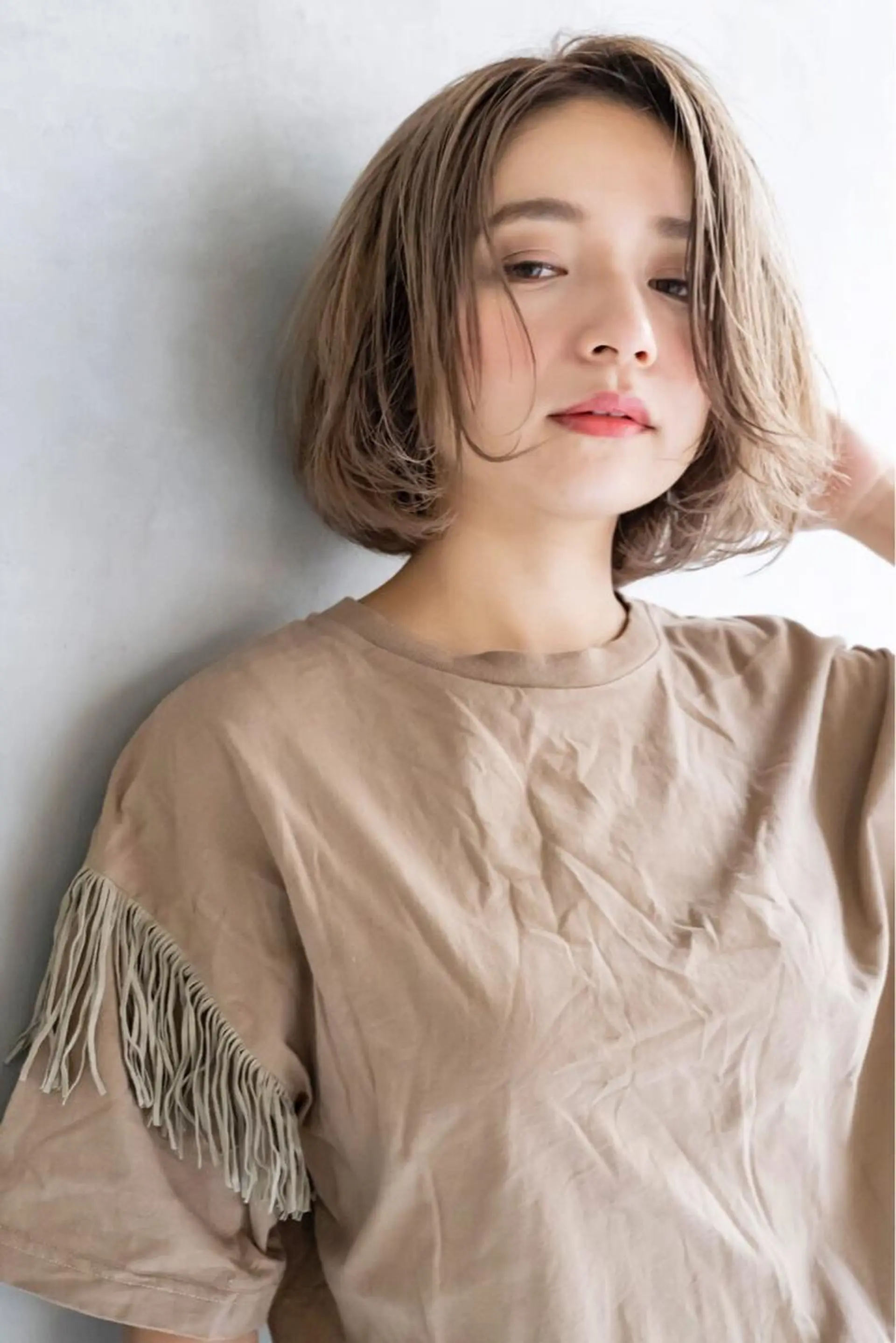 ミディアム カラー ヘアカラー トリートメント ヘアセット 💘透明感カラー💘 沖本 将宏のヘアスタイル