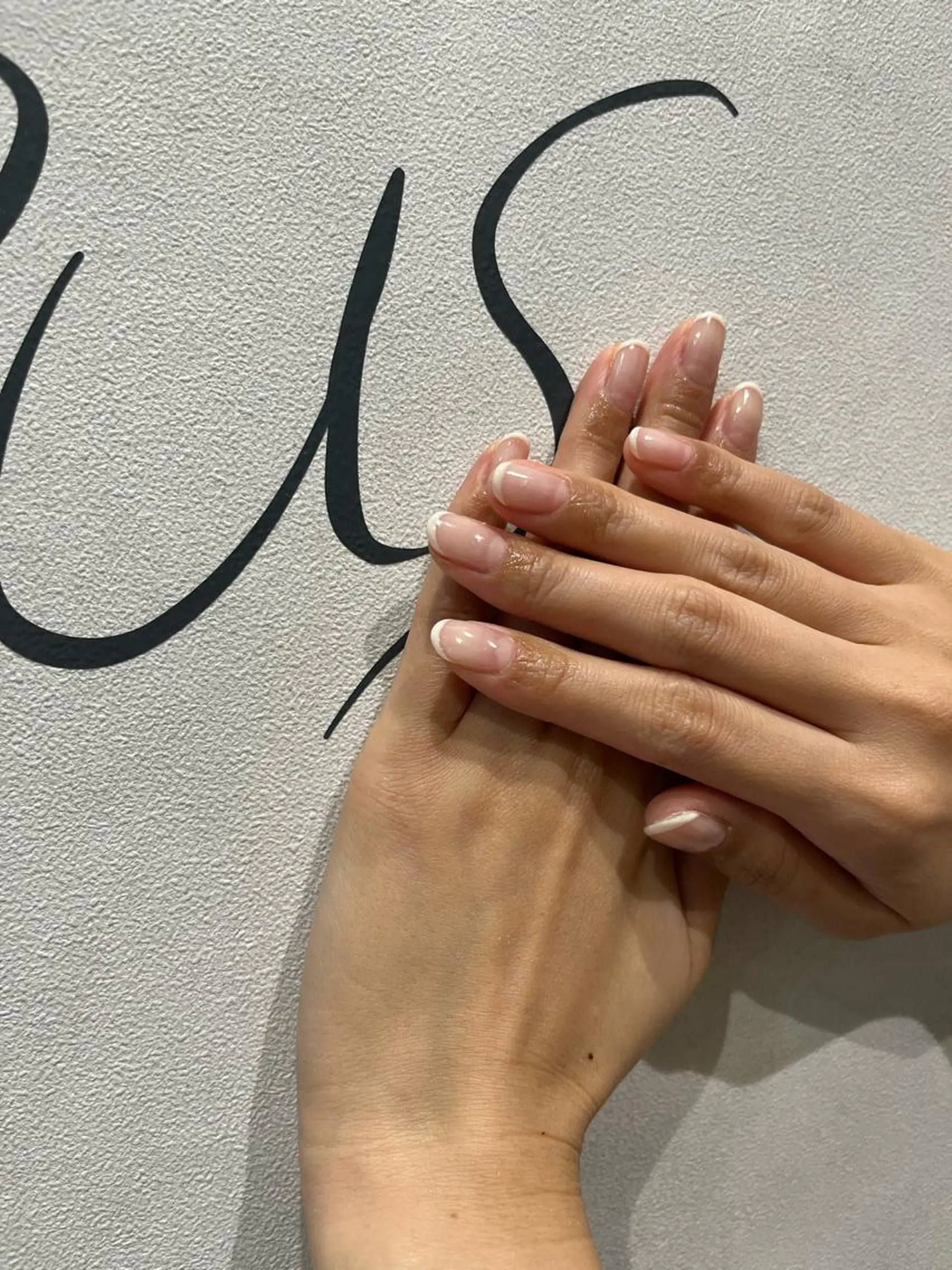 ネイル フレンチネイル 小川 奈々花のネイルデザイン