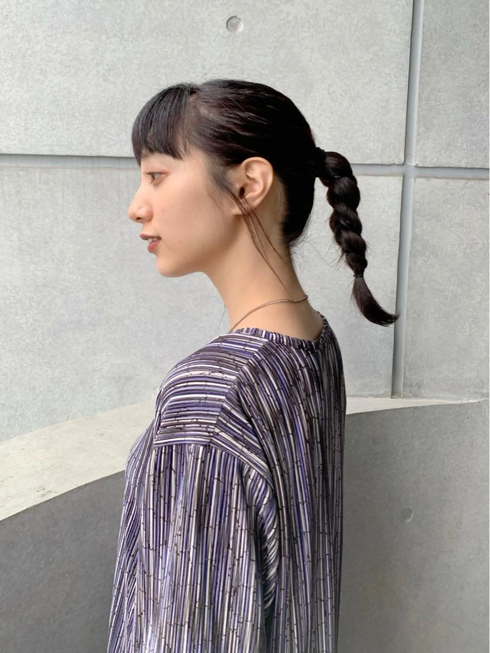 ミディアム カット ヘアカラー オシャレ髪✔️ 店長オオキアキヒロのヘアスタイル