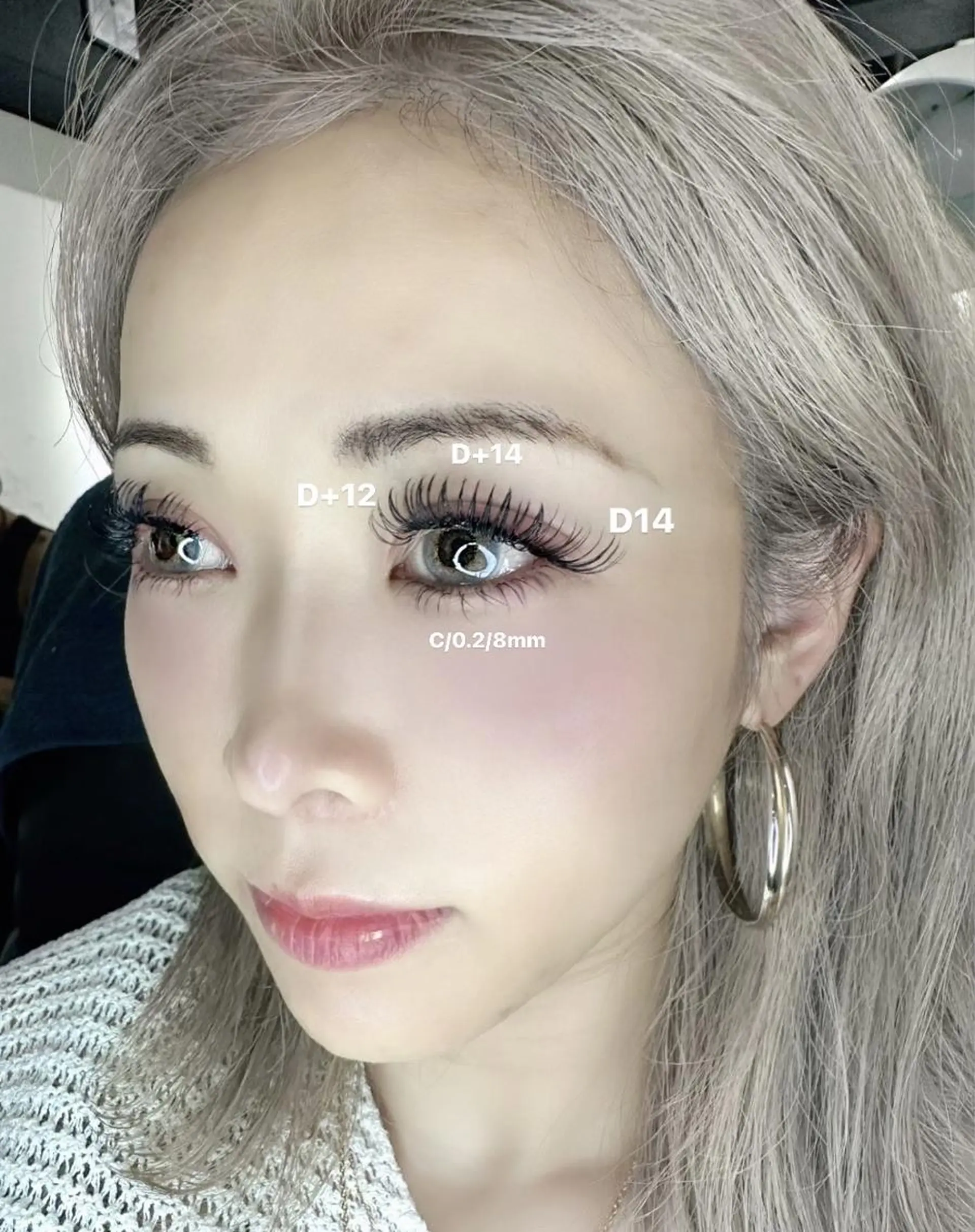 マツエク・マツパ バインドロック ボリュームラッシュ マツエク SESUNNY セサニー　AYUKAのマツエク・マツパデザイン