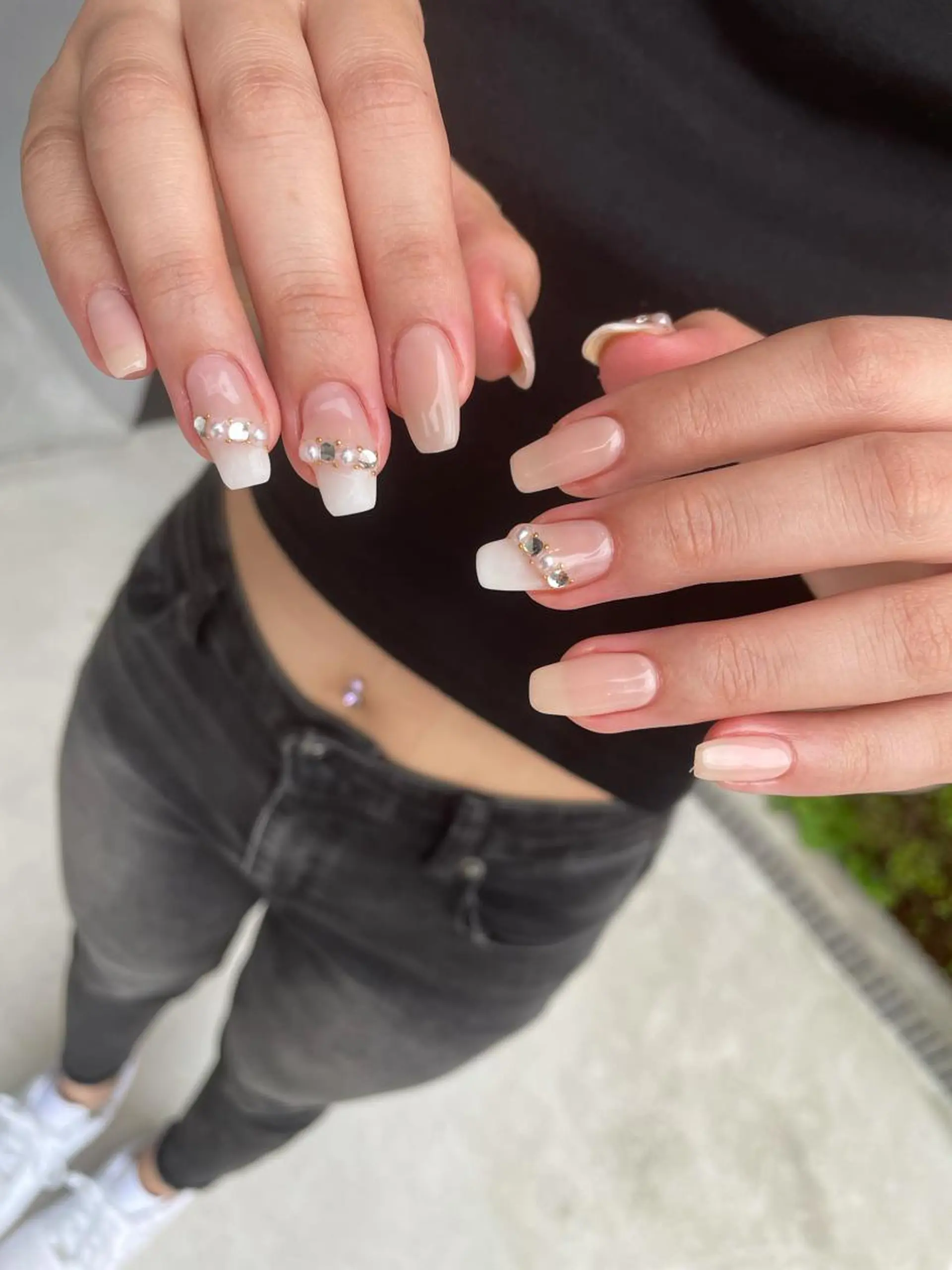 ロング カラー ヘアアレンジ キッズ ネイル マツエク・マツパ 福田 加奈のネイルデザイン