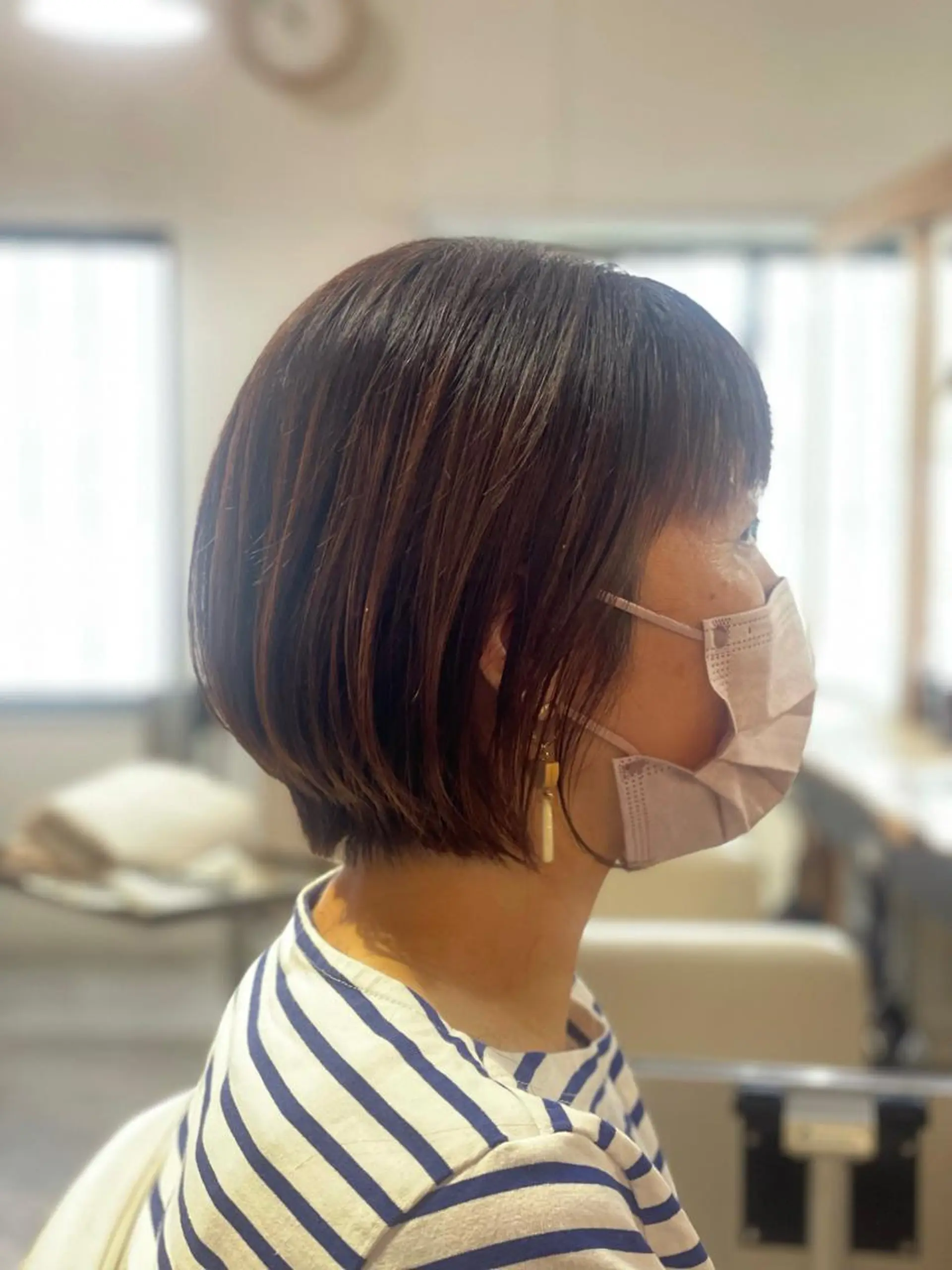 ショート ショートボブ ボブ ショートヘア 野間 祐哉のヘアスタイル