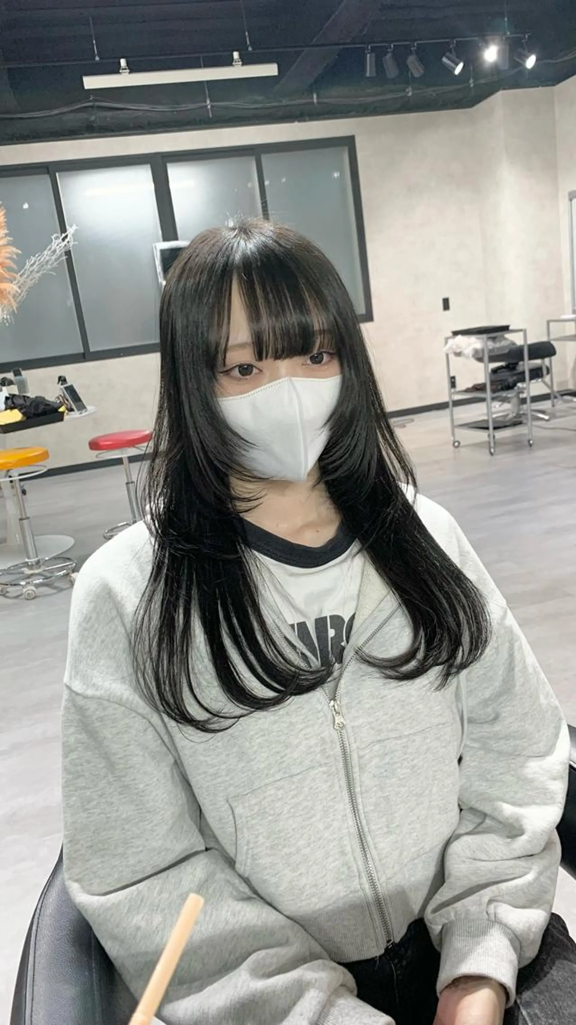 ロング ロングレイヤー レイヤーカット ロング ウルフカット ウルフレイヤー カット B E C H I C O〔べち子〕のヘアスタイル