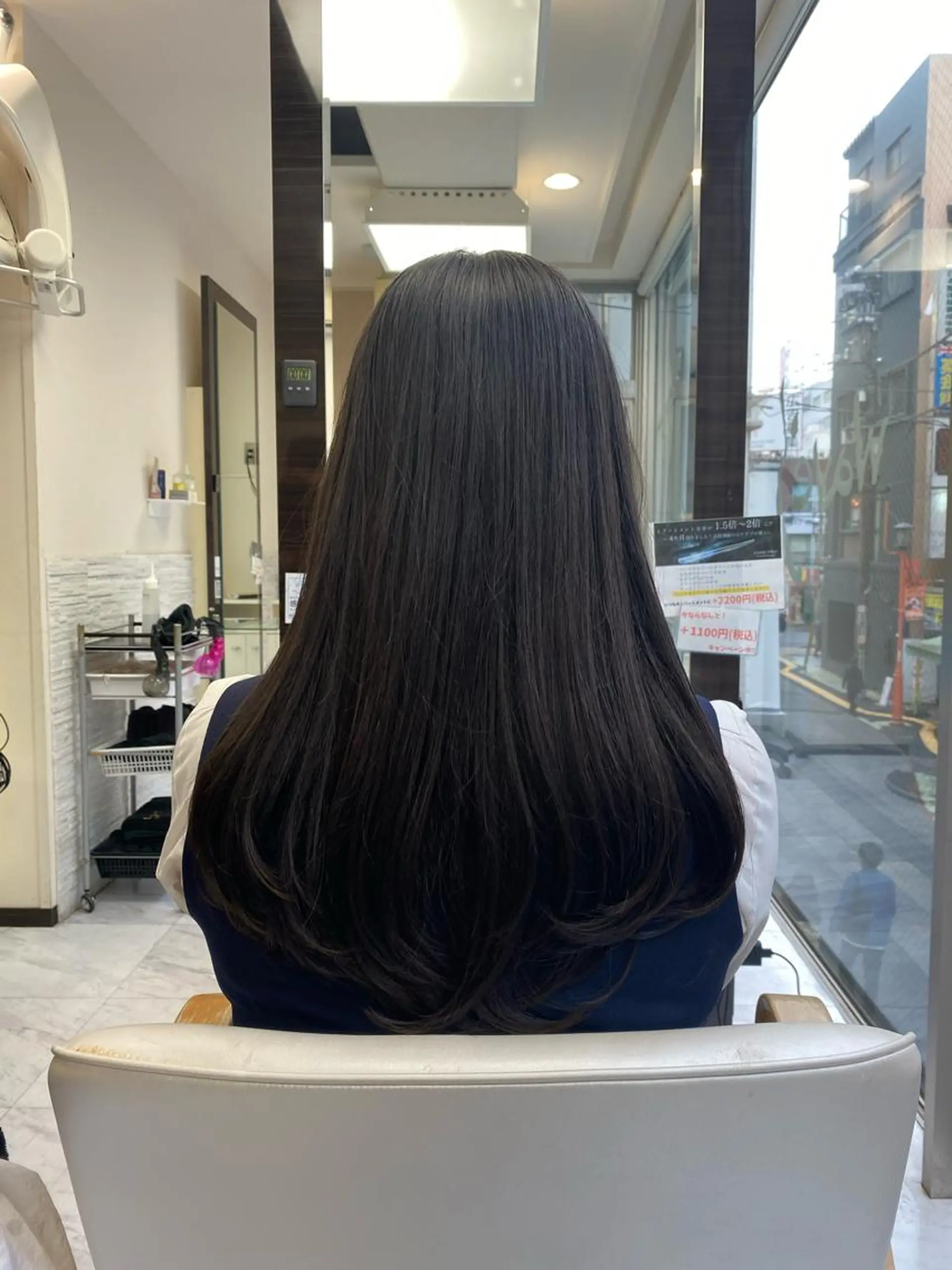 ロング レイヤーカット シャギー カット 目黒 碧人のヘアスタイル