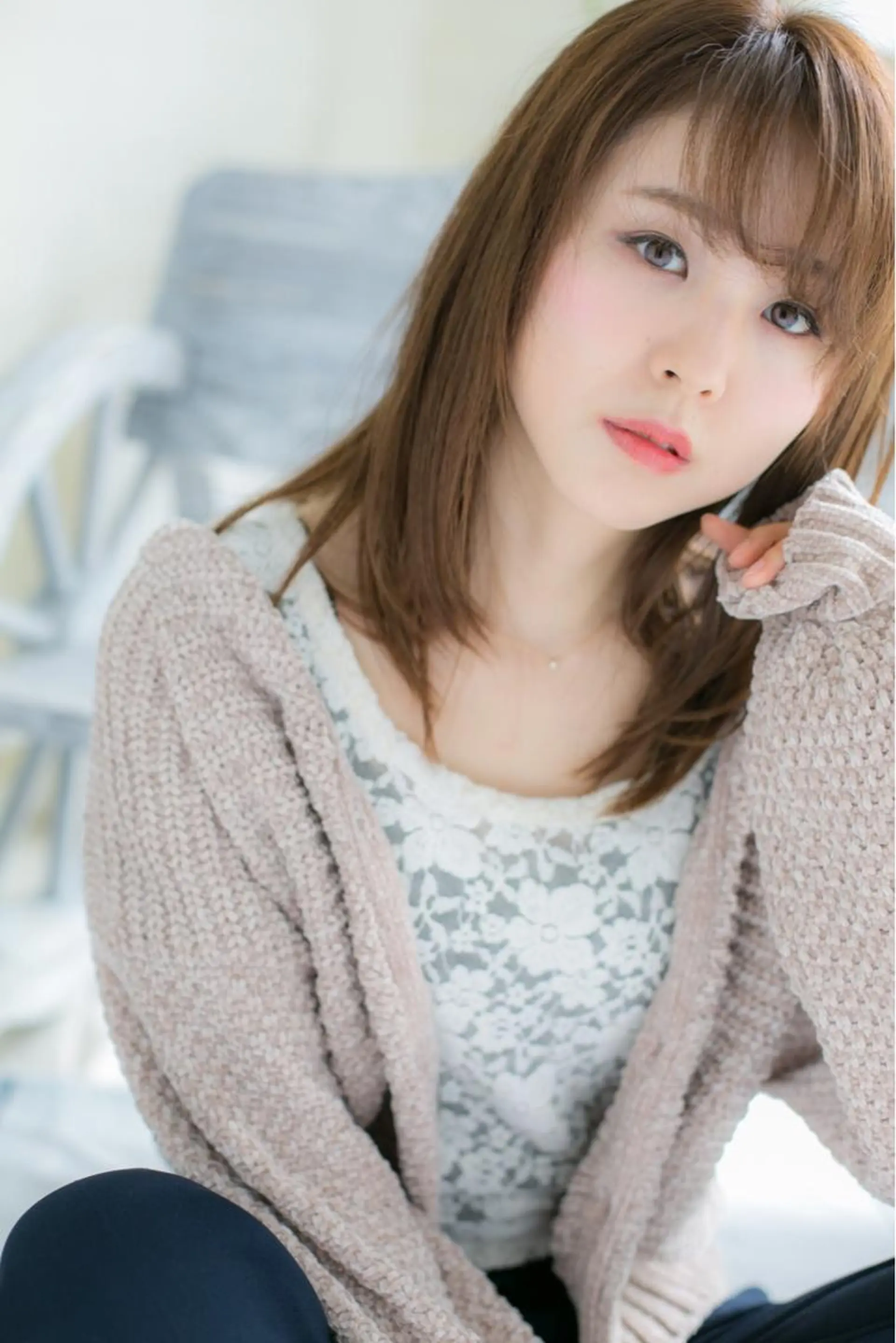 セミロング カラー ベリショディレクター 小野 健太郎のヘアスタイル