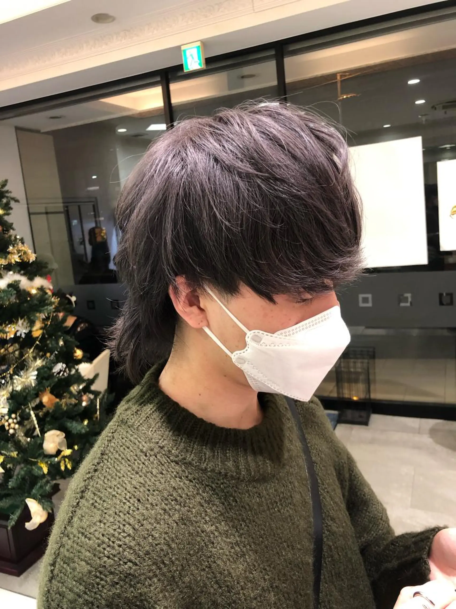 カラー メンズ ヘアカラー 渕向 克海のヘアスタイル