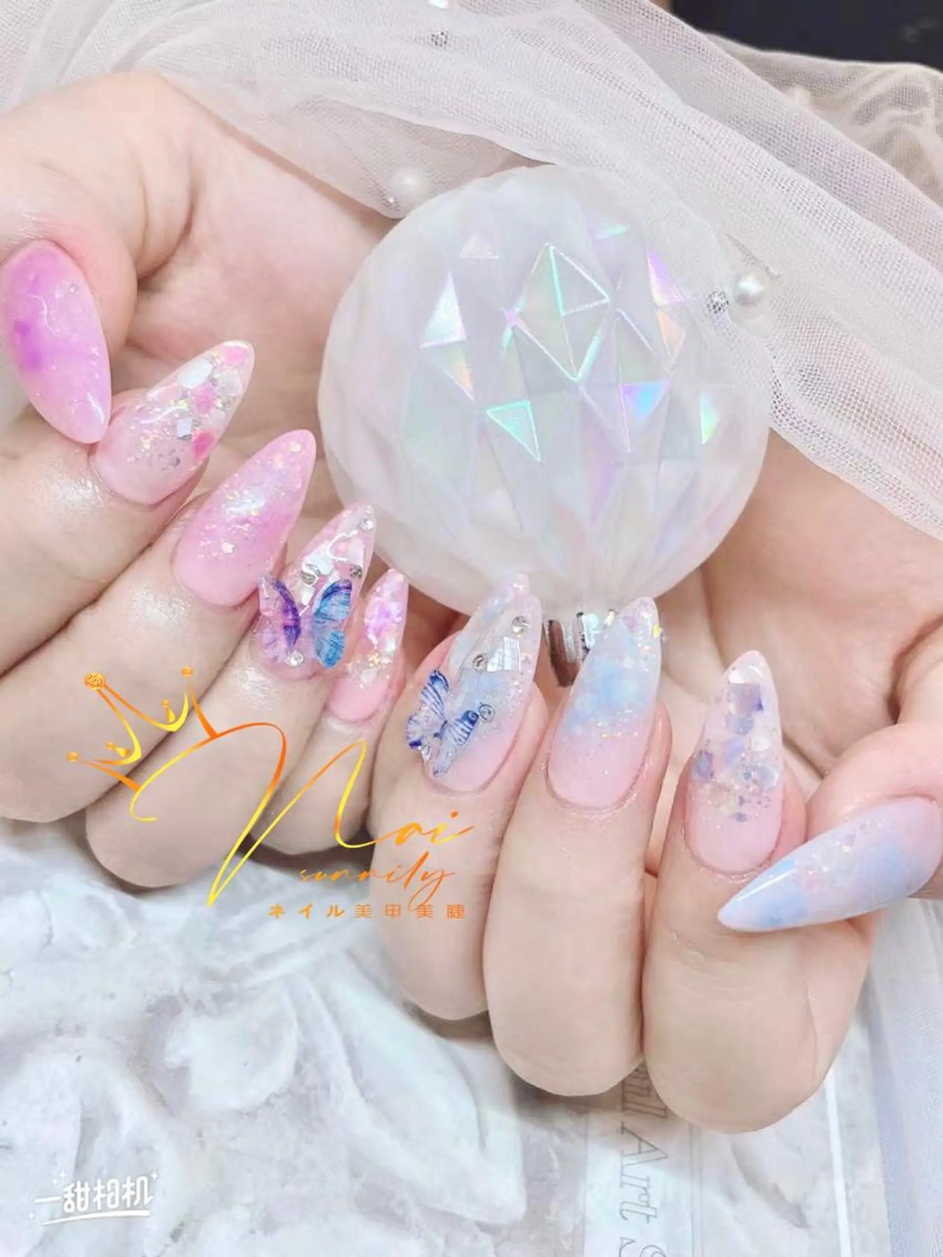 ネイル 長さだし専門店 M2　rikaのネイルデザイン