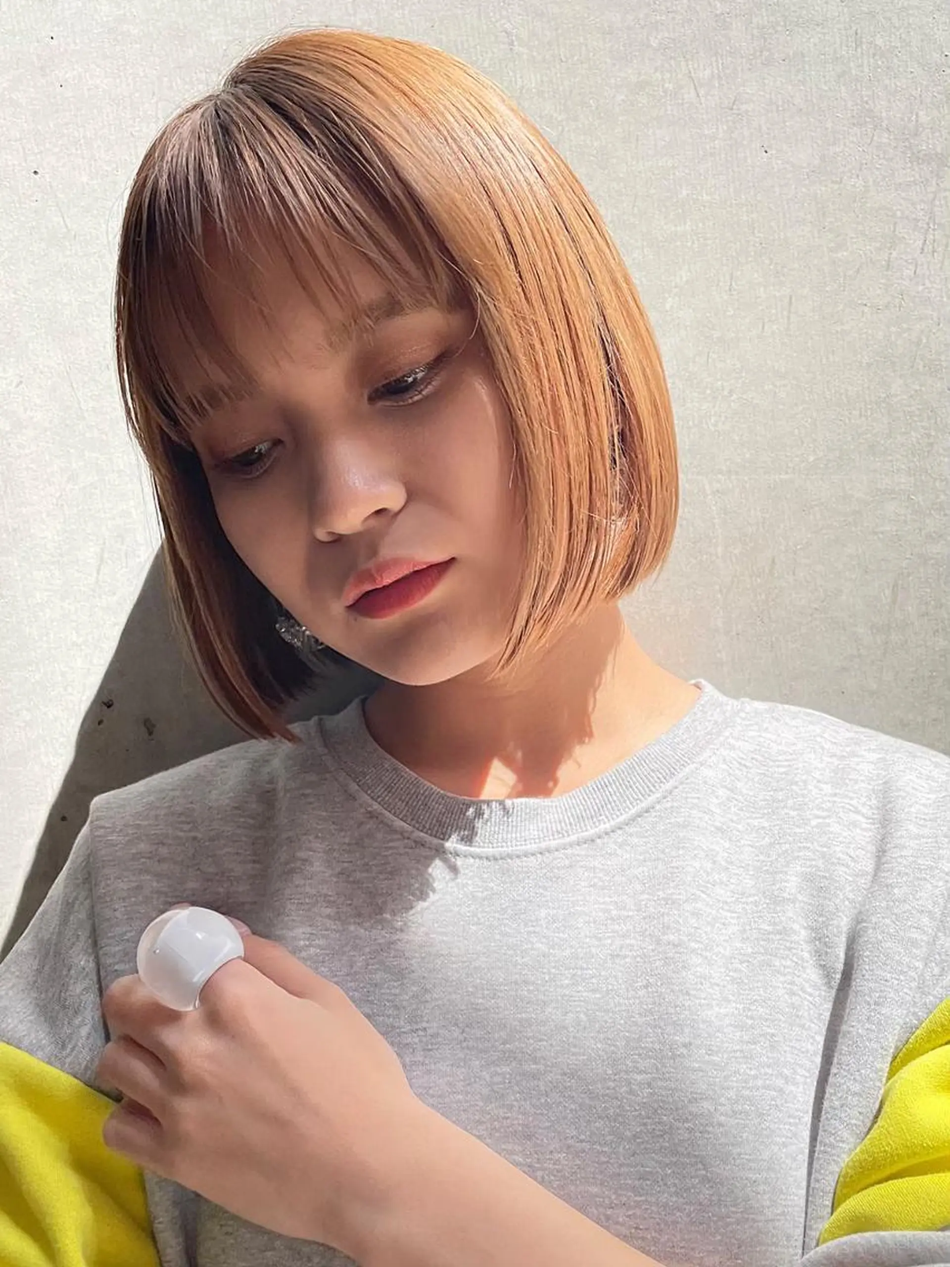 ミディアム 岡本 空大のヘアスタイル