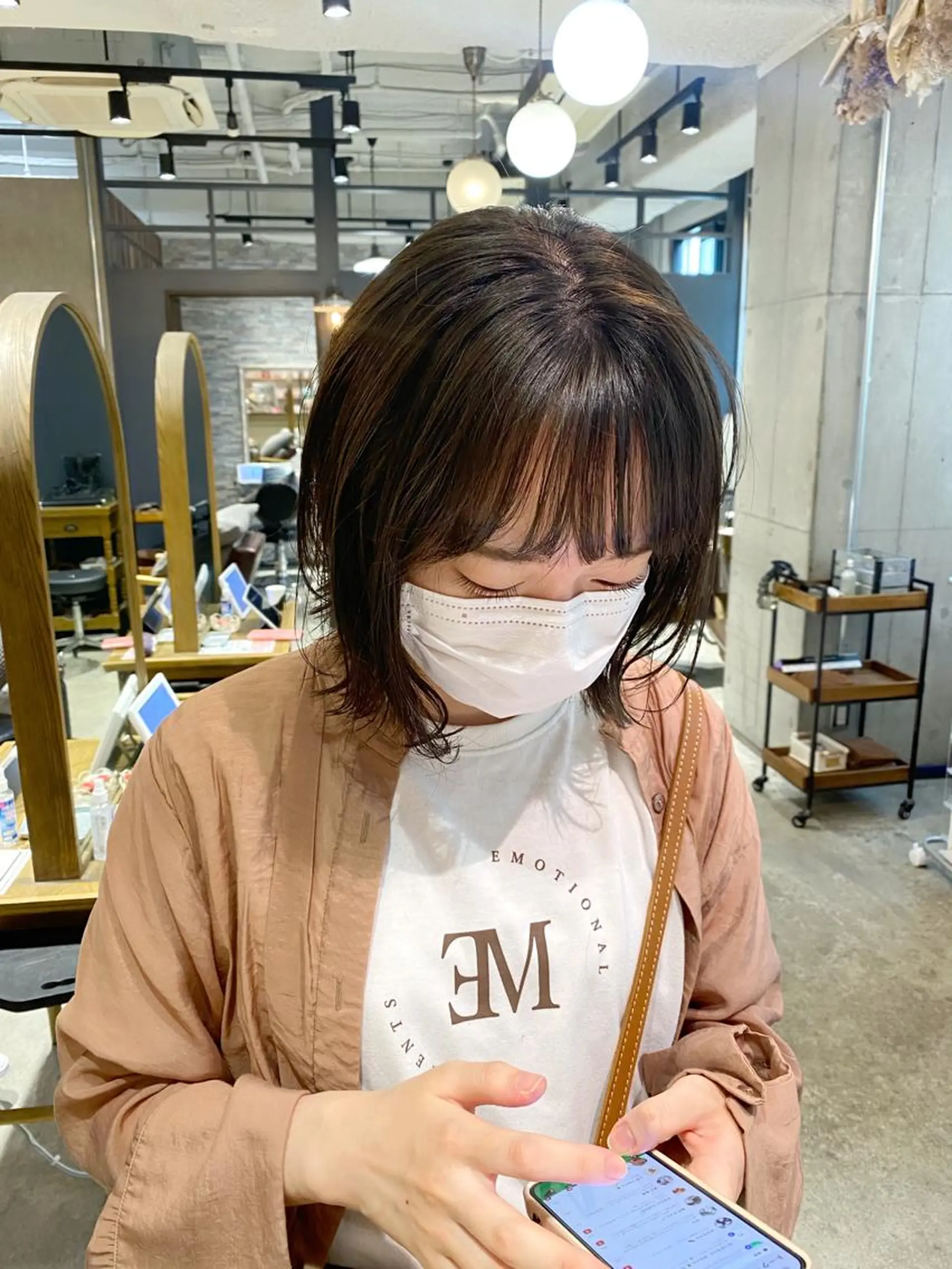 ミディアム カラー & Graph. 立川🥣🌿のヘアスタイル