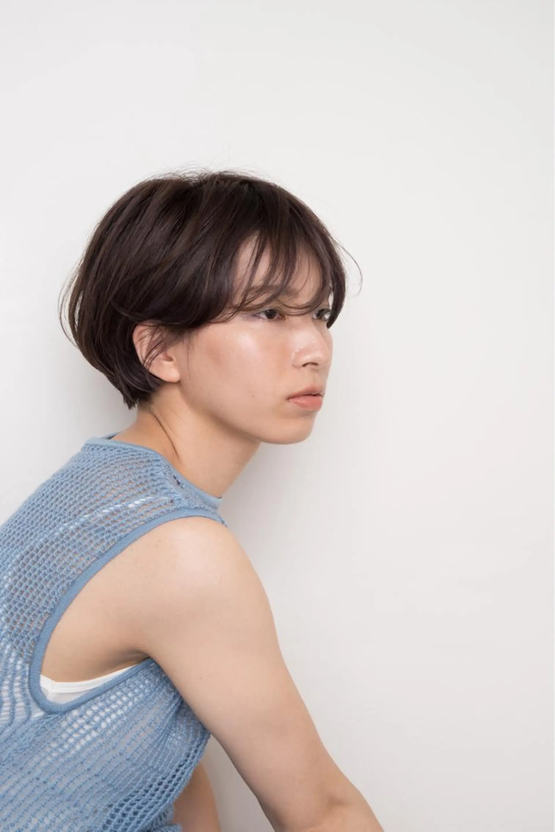 ショート カラー ショートヘア AND THE BRICKS北川珠紀の眉毛・アイブロウイメージ