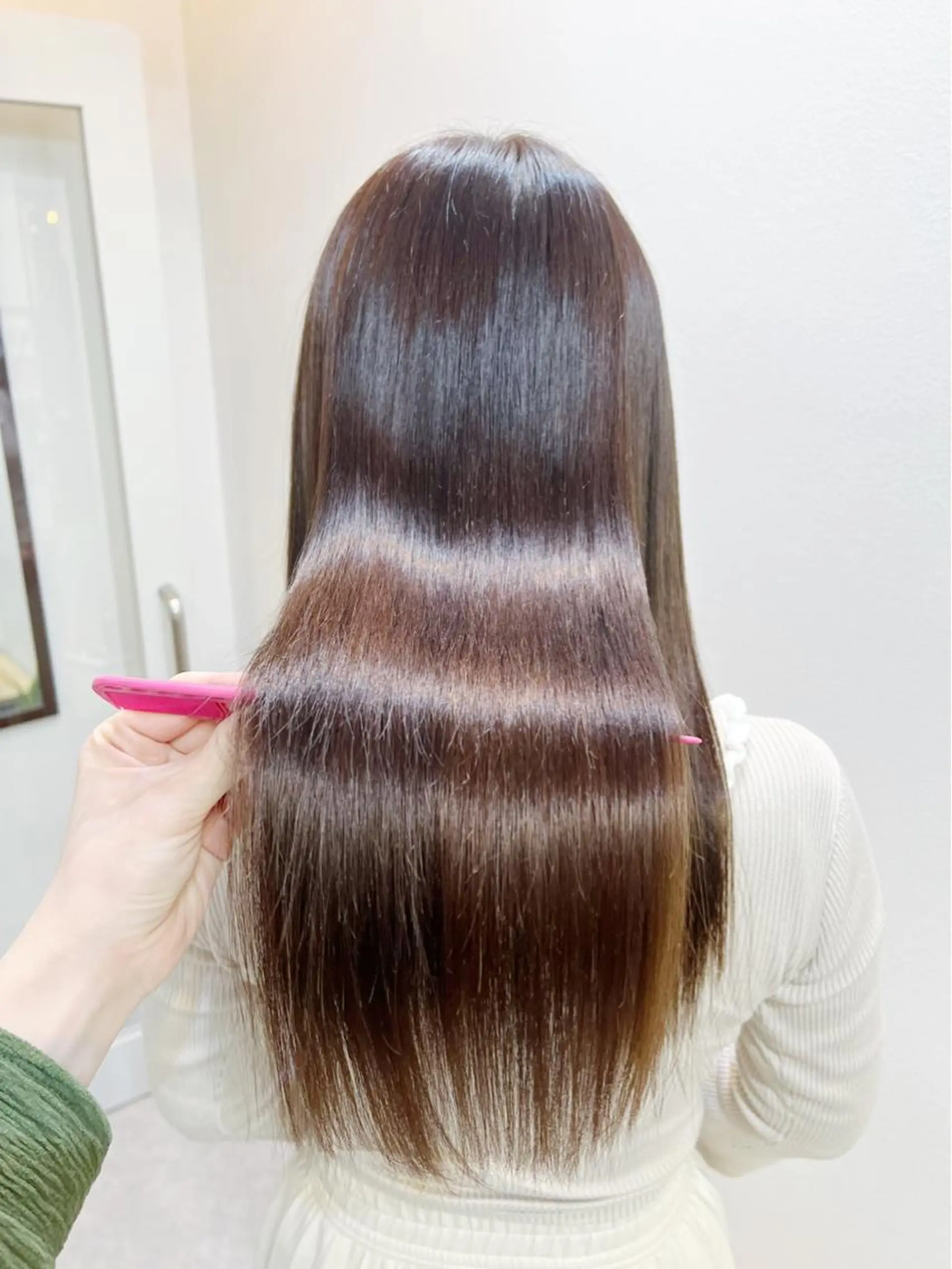 ロング トリートメント 酸熱トリートメント 酸熱トリートメント/ 髪質改善🌟玉井香奈のヘアスタイル