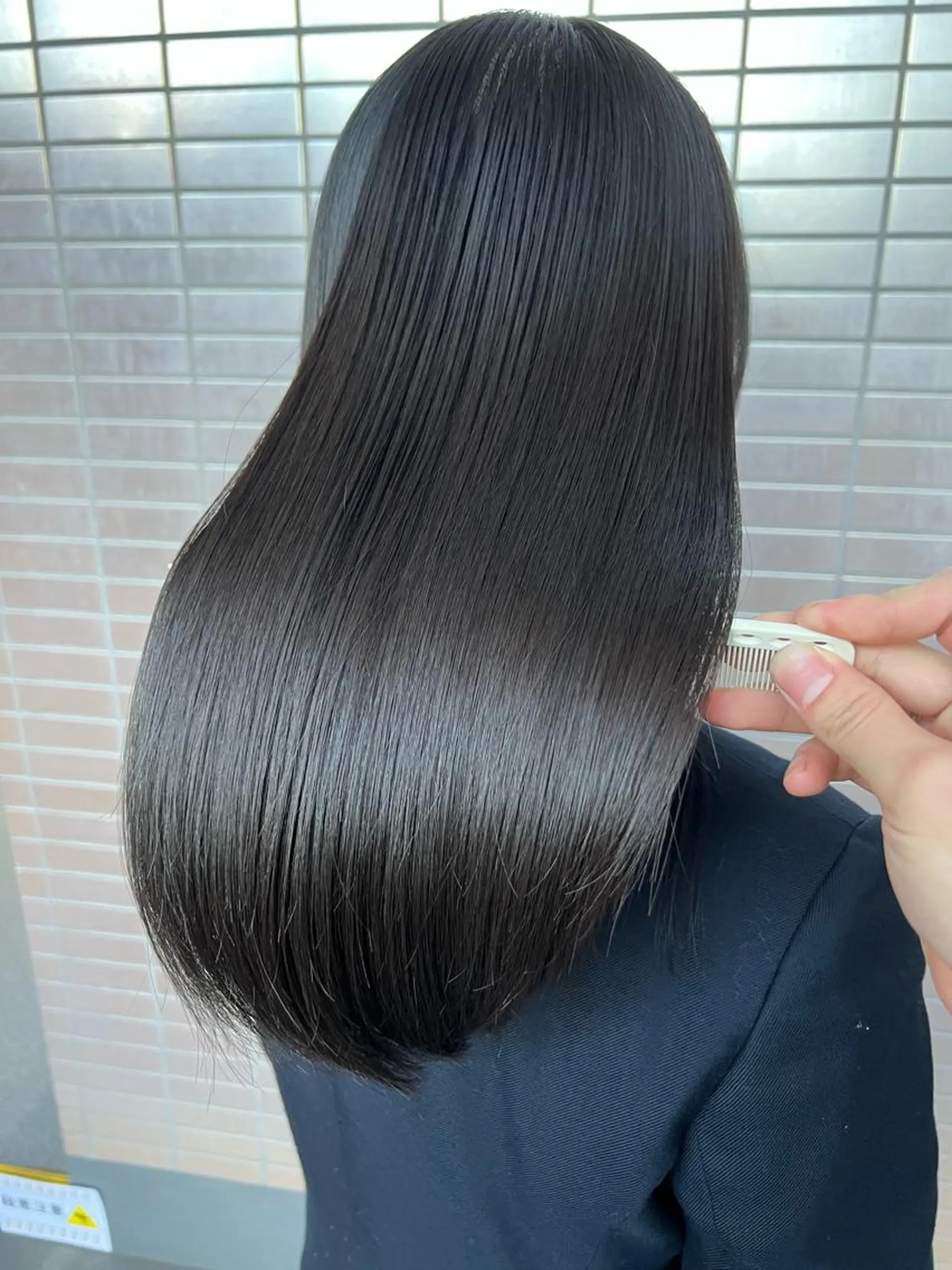 ロング 小口 晃のヘアスタイル