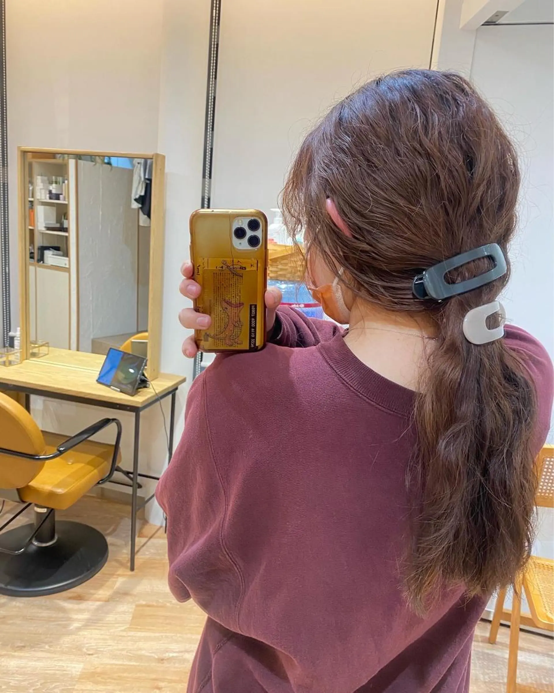 ロング ヘアアレンジ ヘアセット ❤️パーマ美容師✂︎ 井口美緒のヘアスタイル