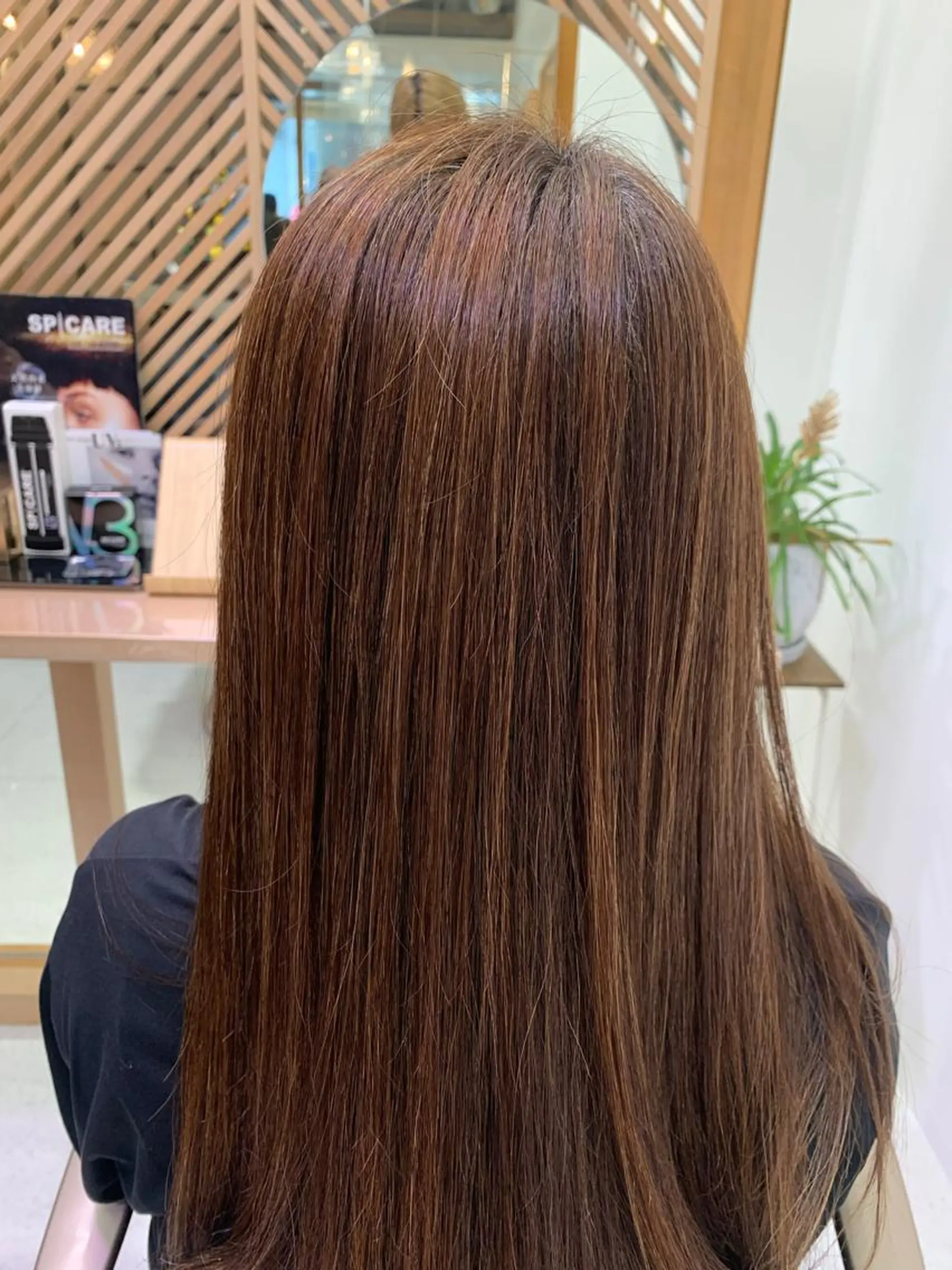 ロング 髪質改善 縮毛矯正 福田千尋/インナー カラー/縮毛矯正のヘアスタイル