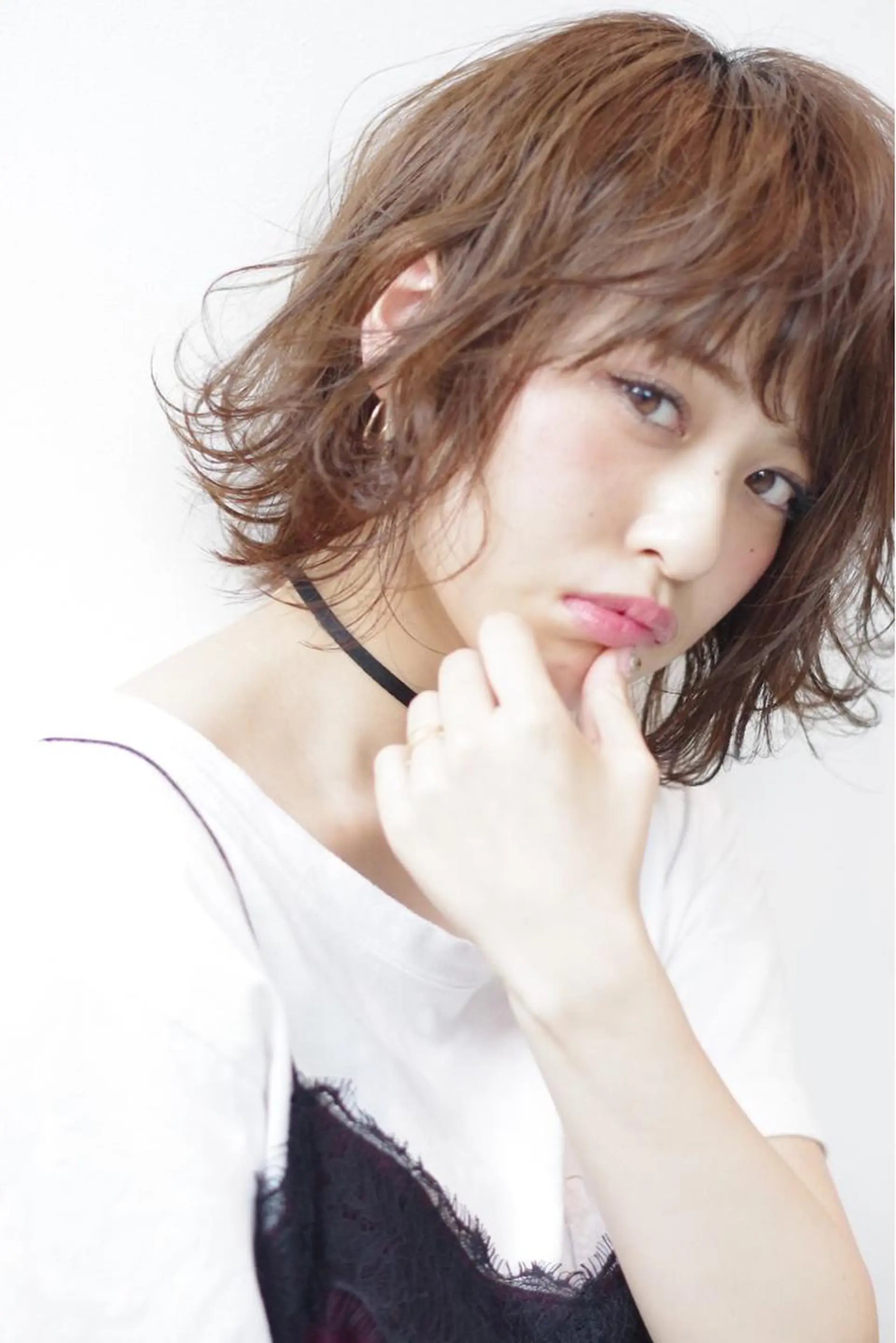 ミディアム うる艶/レイヤー 🪞池袋LAND🪞のヘアスタイル