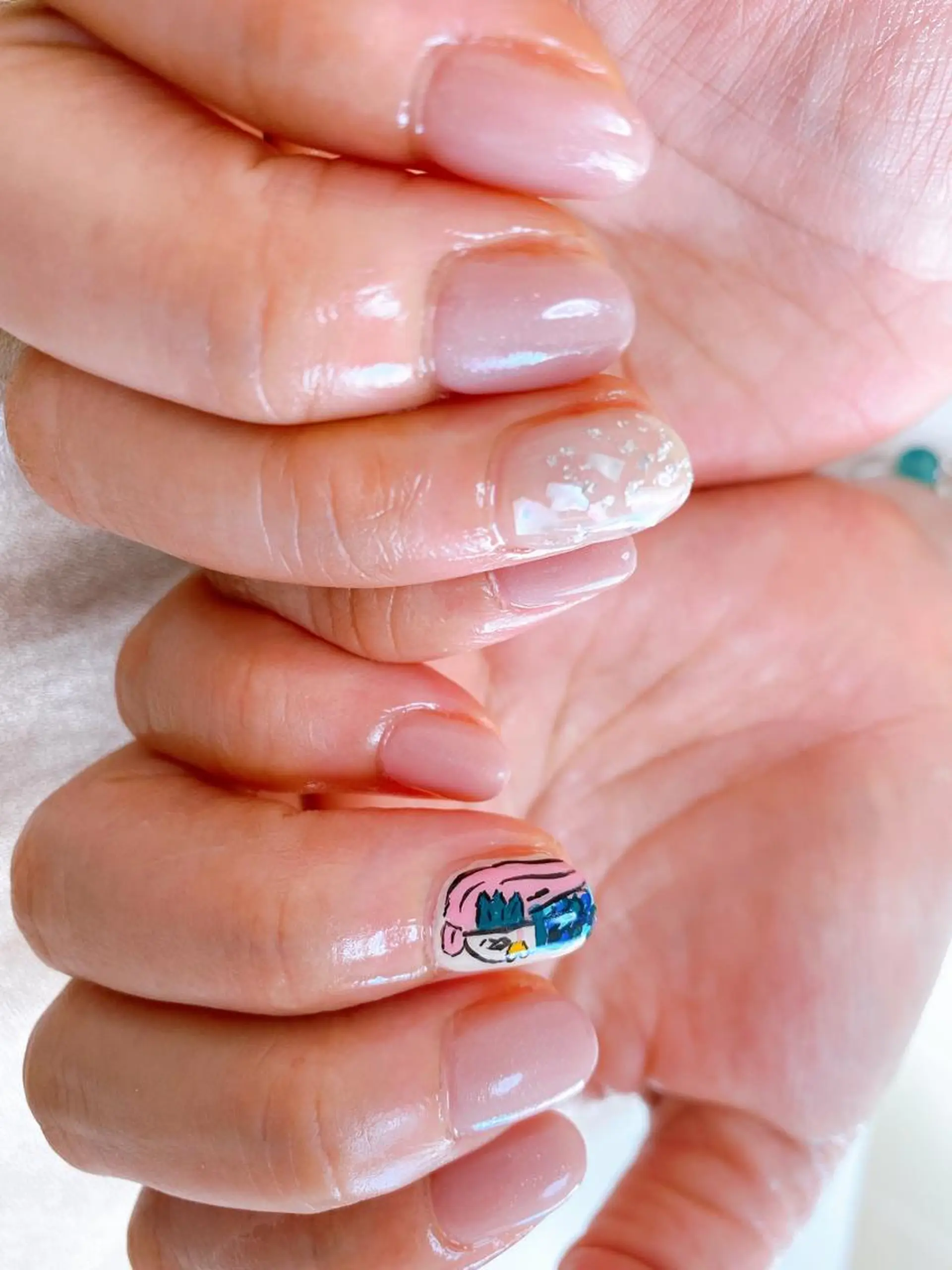 ネイル 大人キレイ 𝑁𝑖𝑥𝑖𝑠のネイルデザイン