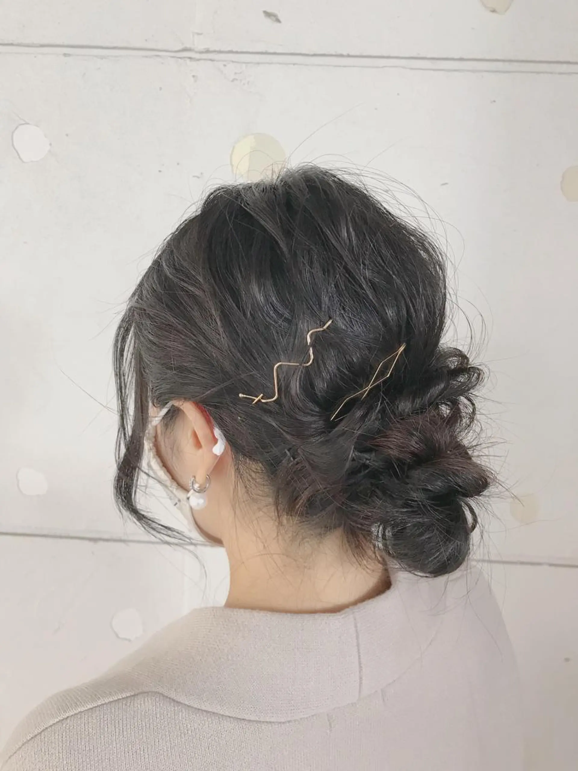 ロング ヘアアレンジ カット トリートメント ヘアセット NATSUKA 403号室のヘアスタイル