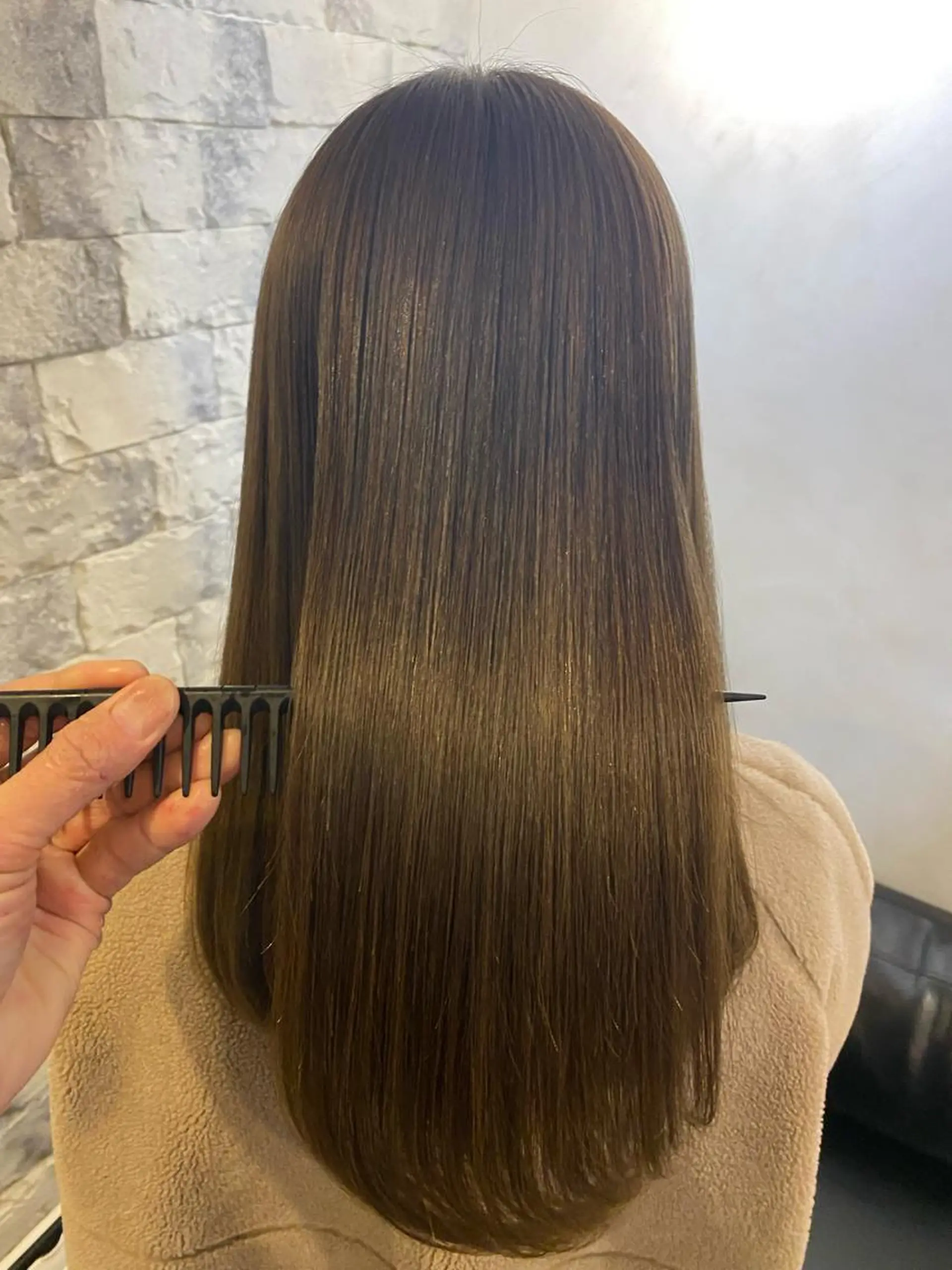 ミディアム カラー ヘアアレンジ ケアカラー トリートメント 髪質改善✨ 小田拓弥のヘアスタイル