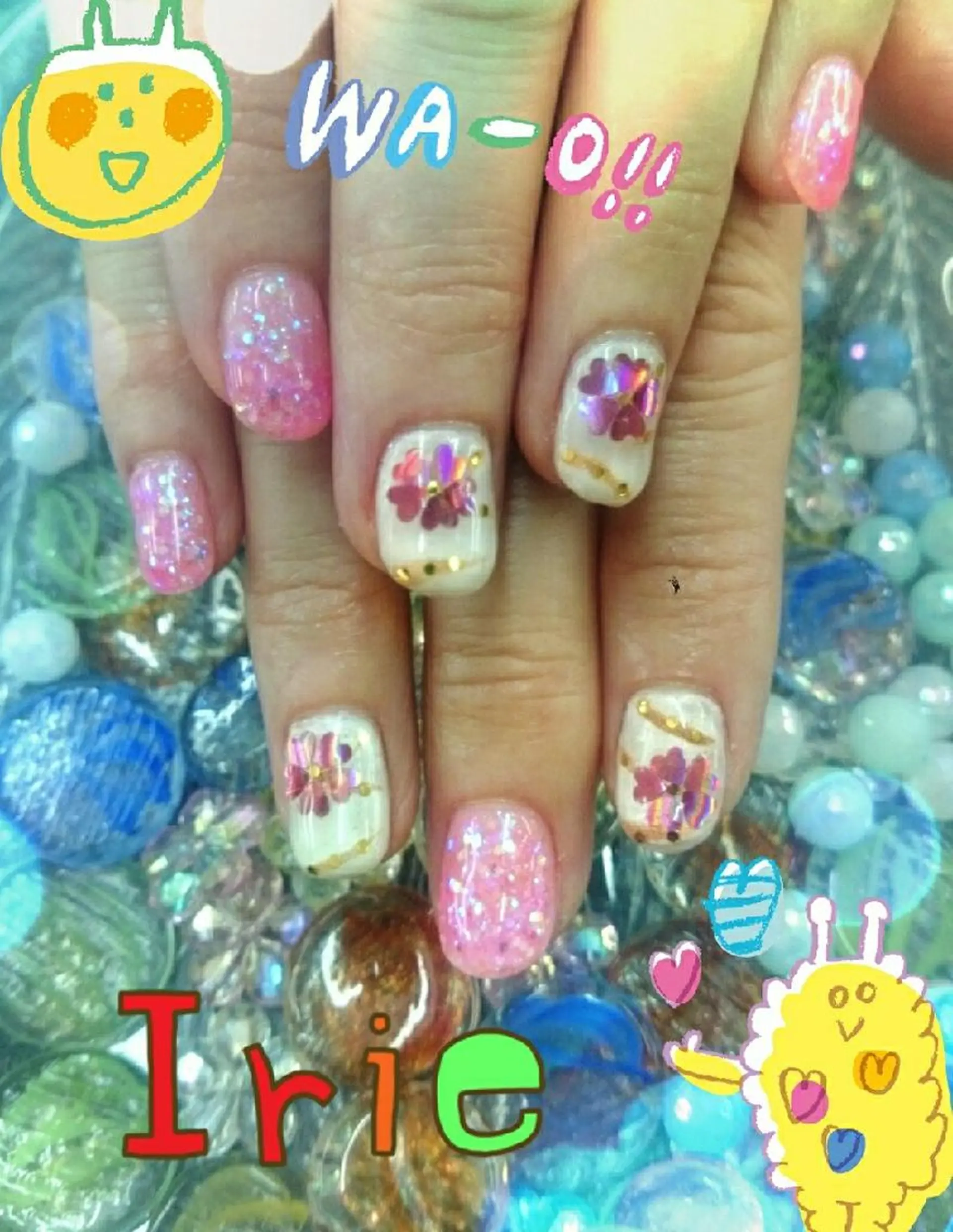 ネイル 與儀 知佳のネイルデザイン