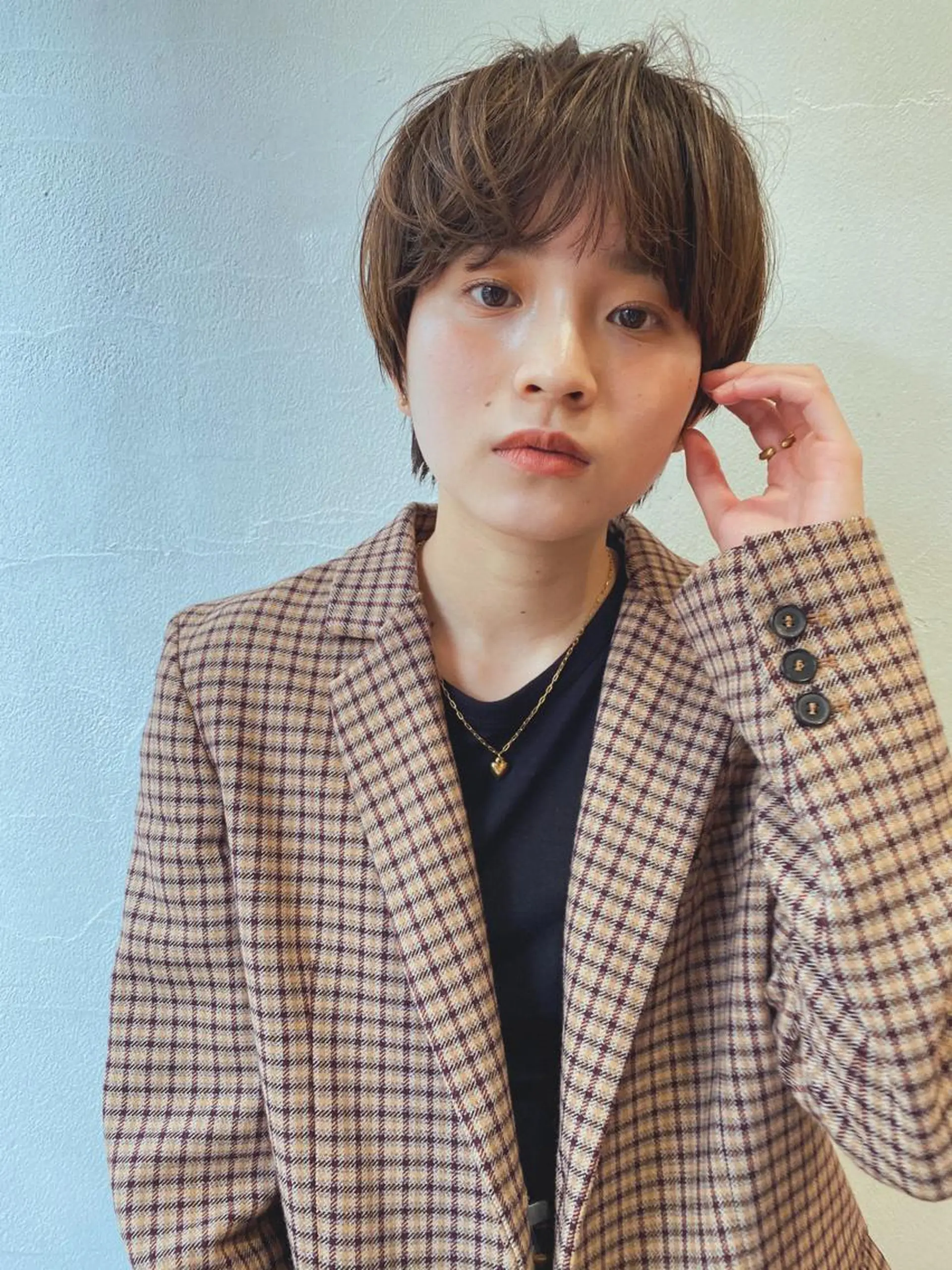 ショート カラー メンズカット特化柏駅 徒歩3分LOUのヘアスタイル