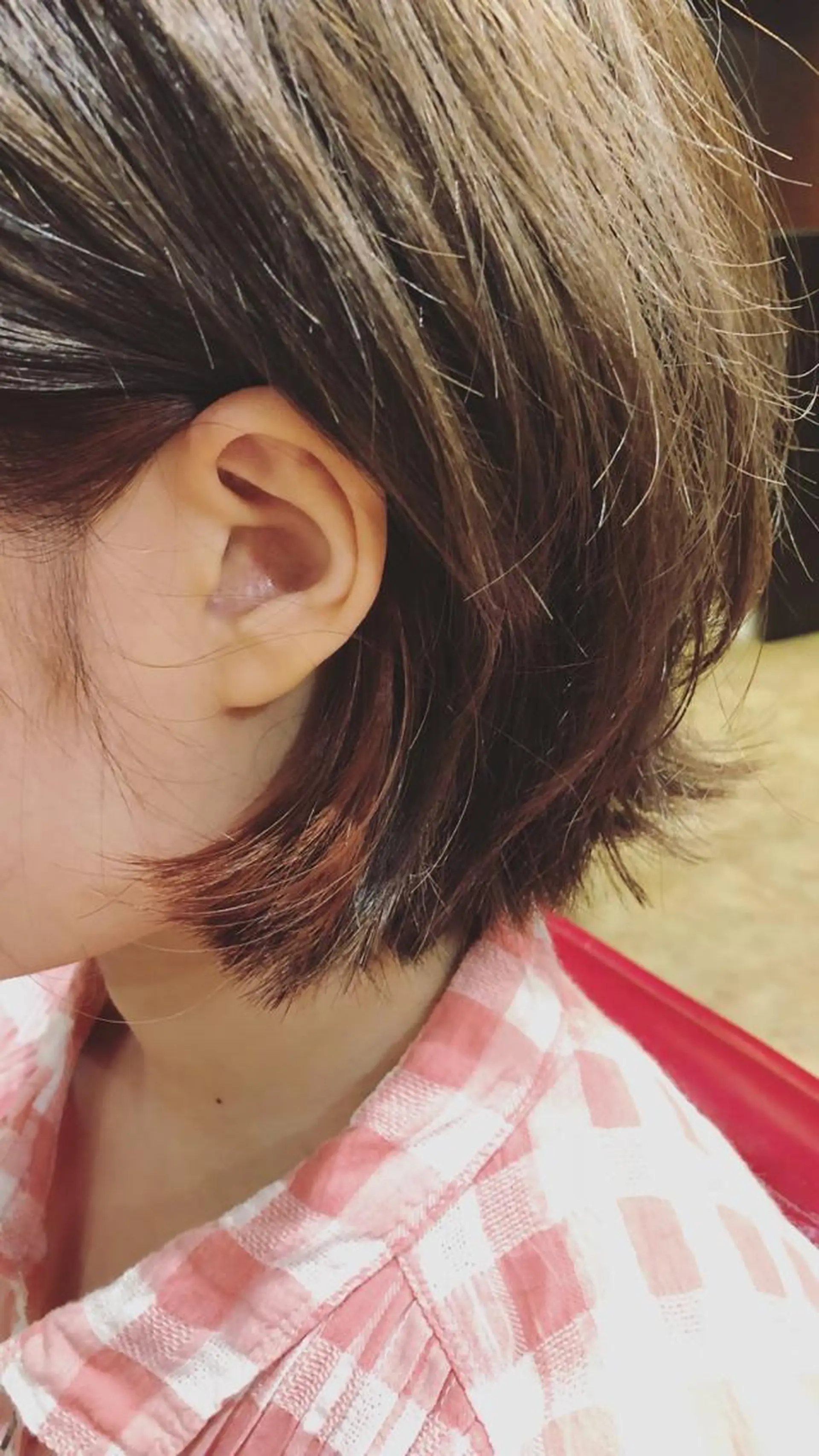 ショート ハイライト 齊藤 篤士のヘアスタイル