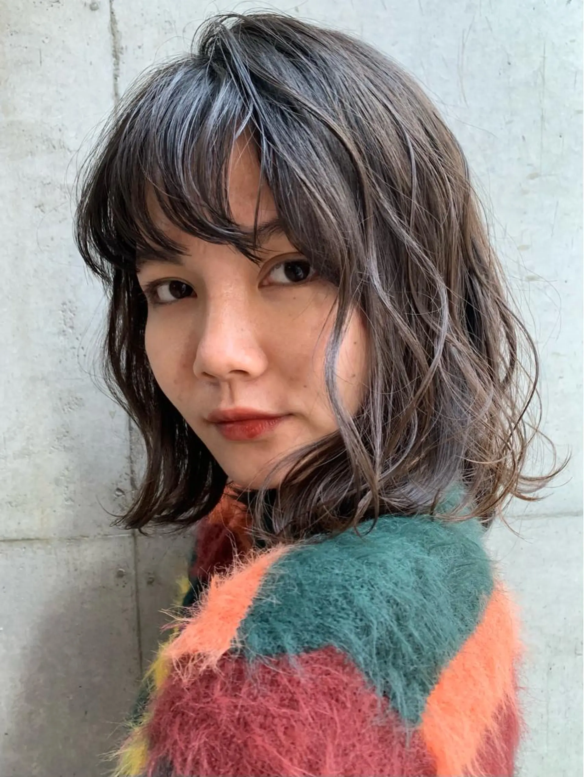 ミディアム Ｖｉｏｔ  銀座 樋口 桃佳のヘアスタイル