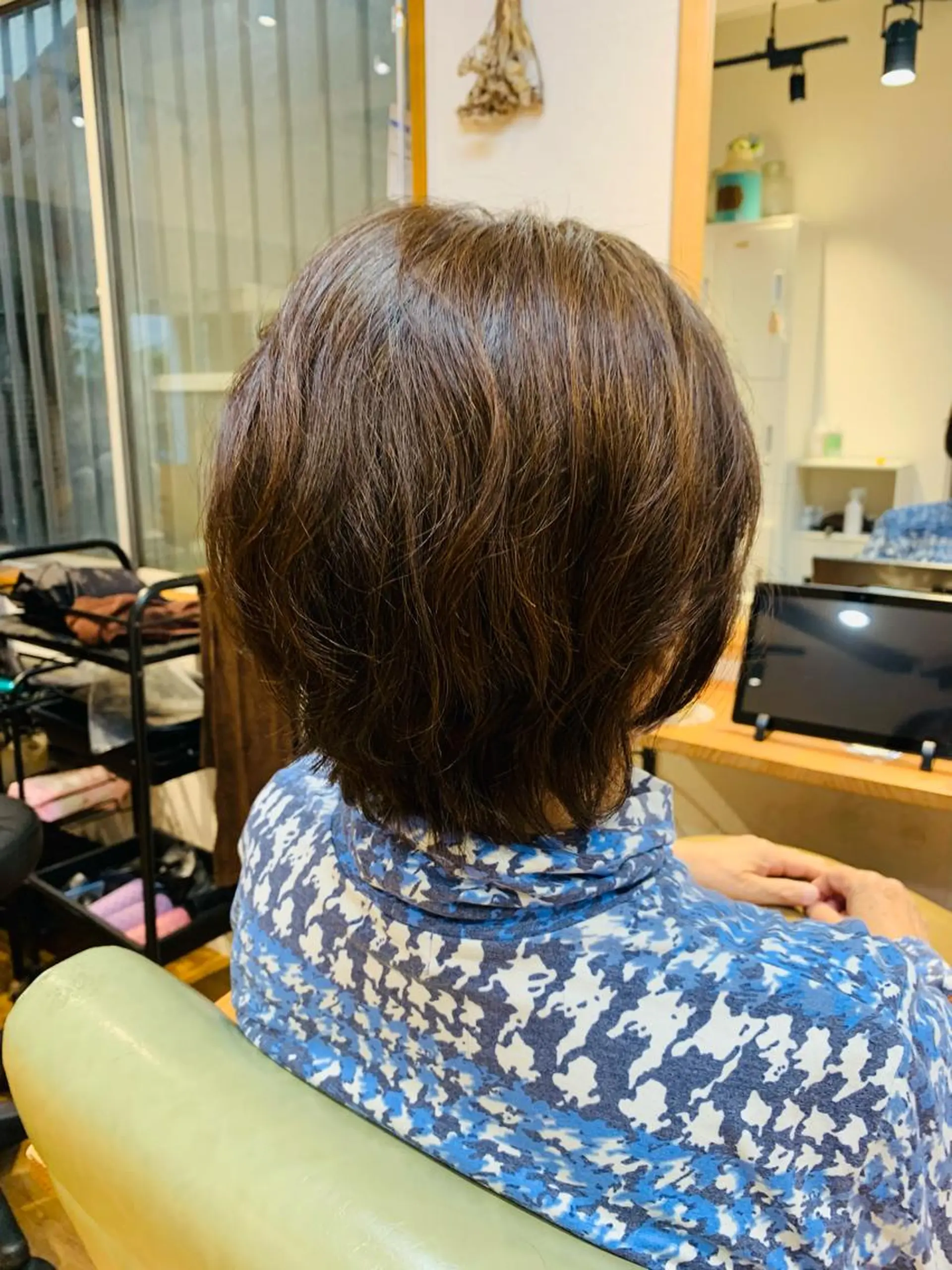 ショート パーマ カット パーマ ショート🌼パーマ 本間正子のヘアスタイル