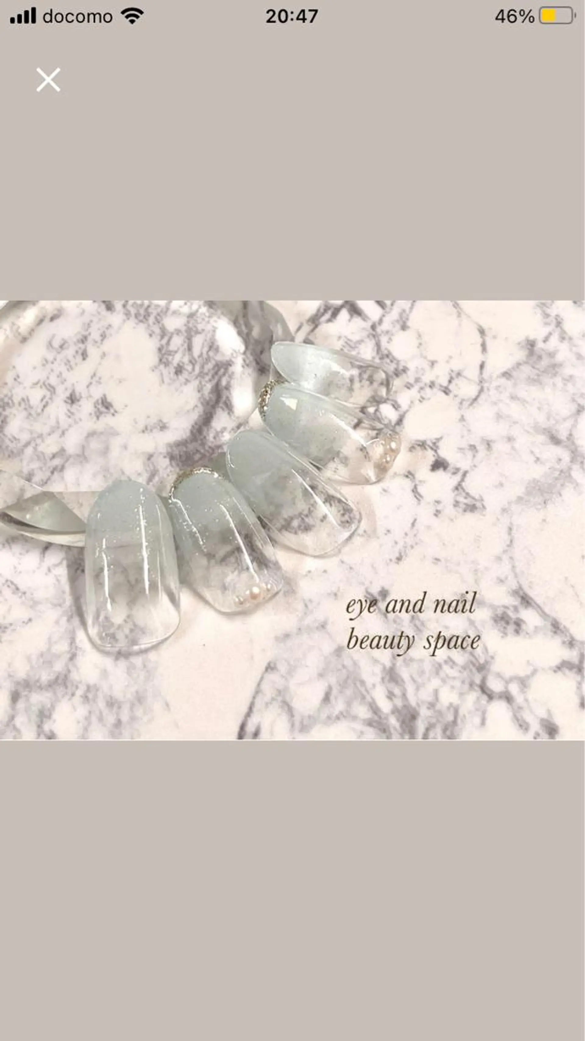 ネイル シンプルネイル ハンドネイル 杉山 ネイリストのネイルデザイン