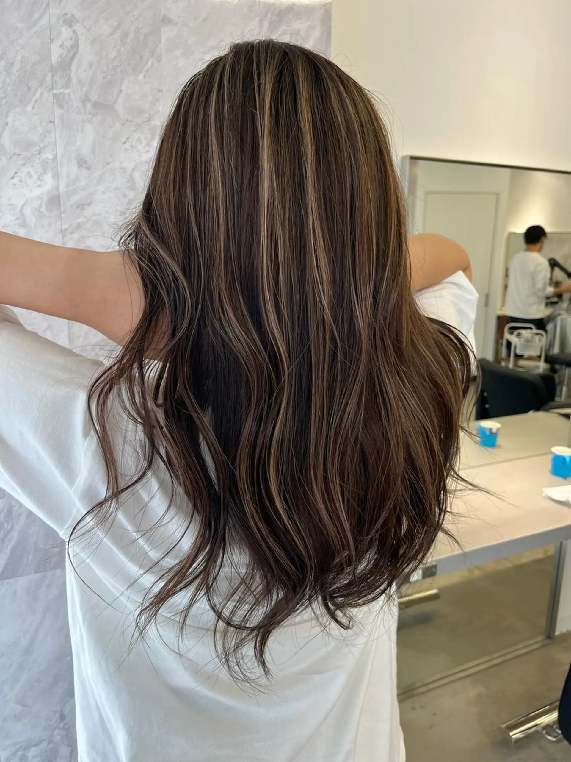 ロング ヘアカラー トリートメント 【代表】高山 一真のヘアスタイル