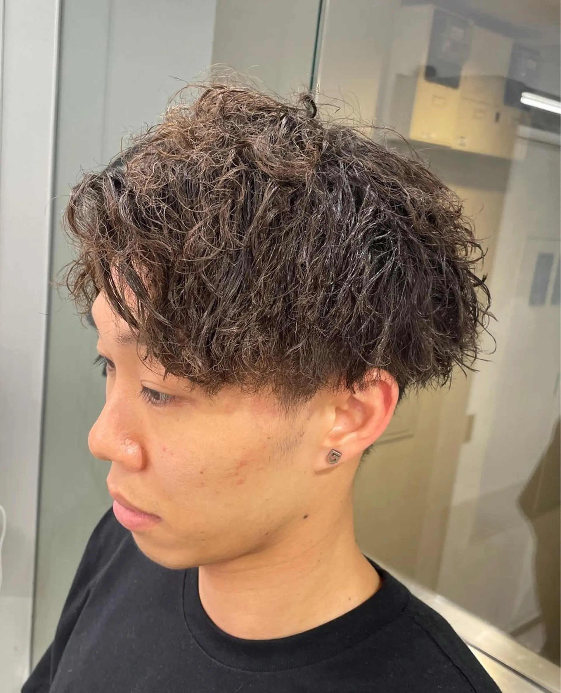 パーマ メンズ メンズスタイリスト✨ 助川龍哉のヘアスタイル