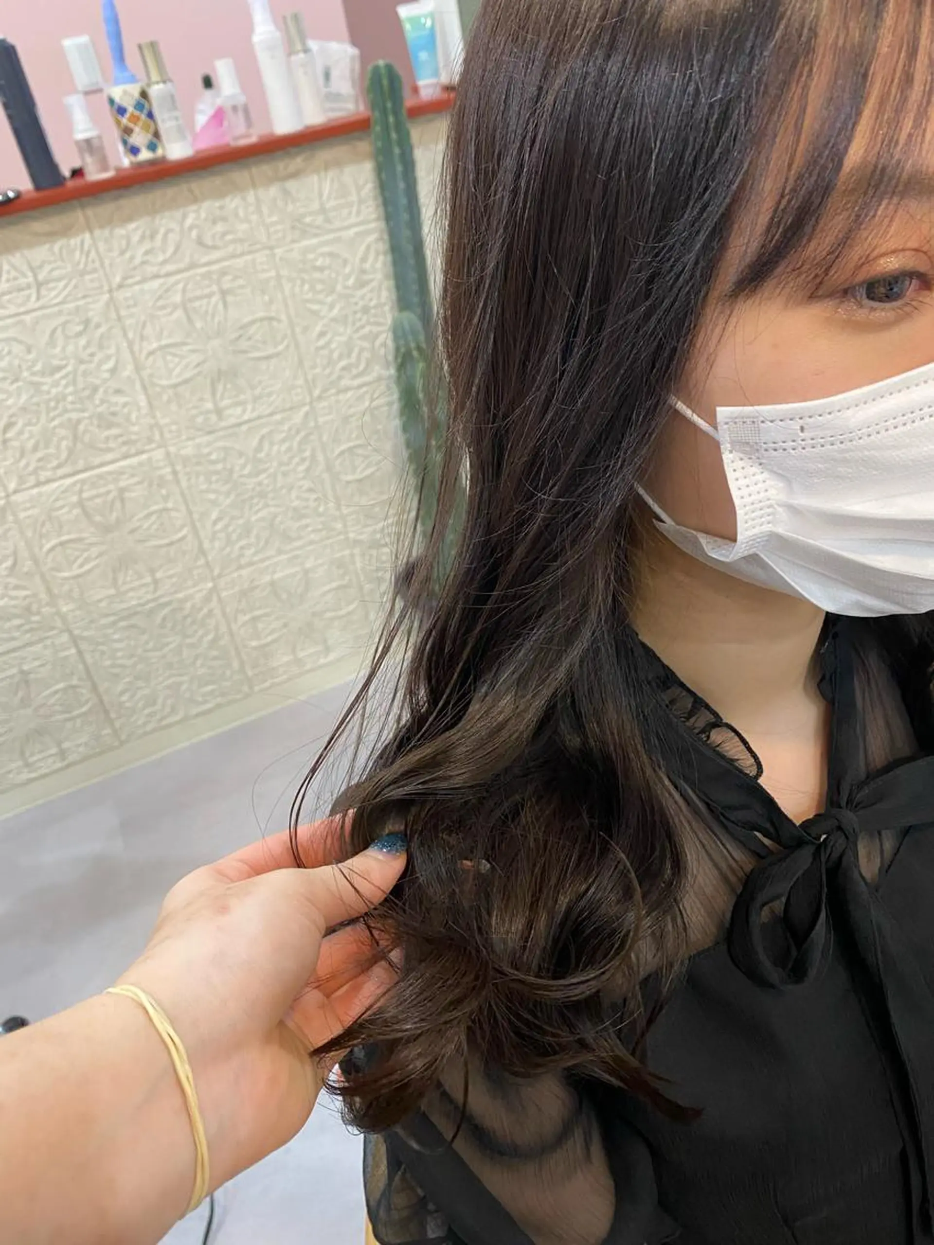 ロング 大久保 愛のヘアスタイル