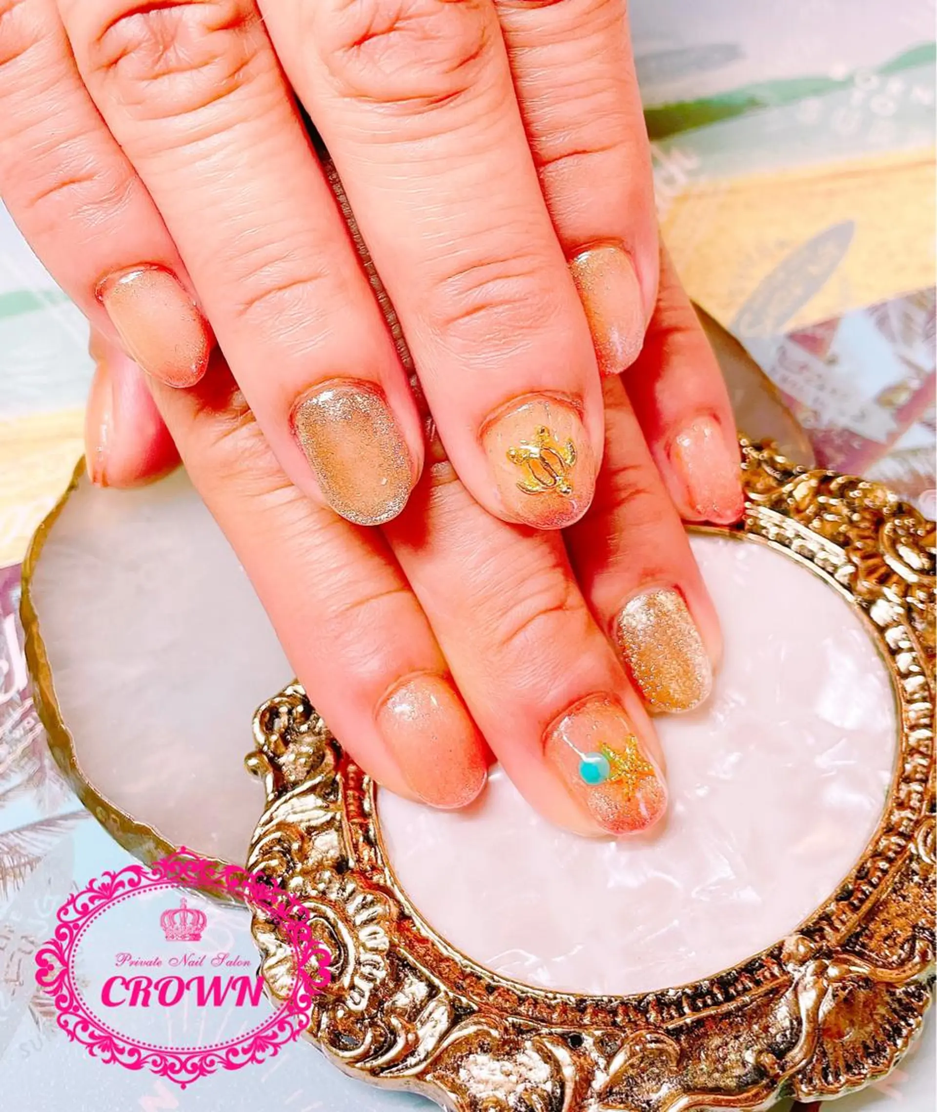 ネイル CROWN プライベートサロンのネイルデザイン